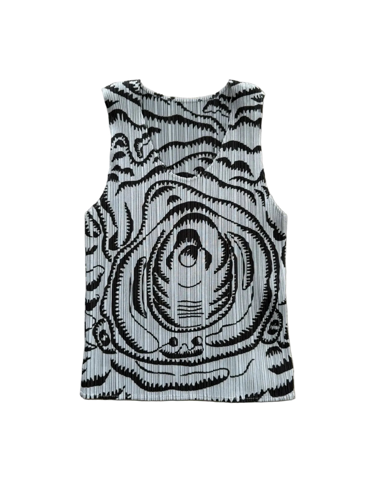 PLEATS PLEASE S/S 1998 TRIBAL PLEATED TOP
