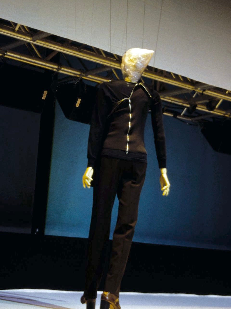 MAISON MARGIELA F/W 1998 TWO-WAY ZIPPER TOP