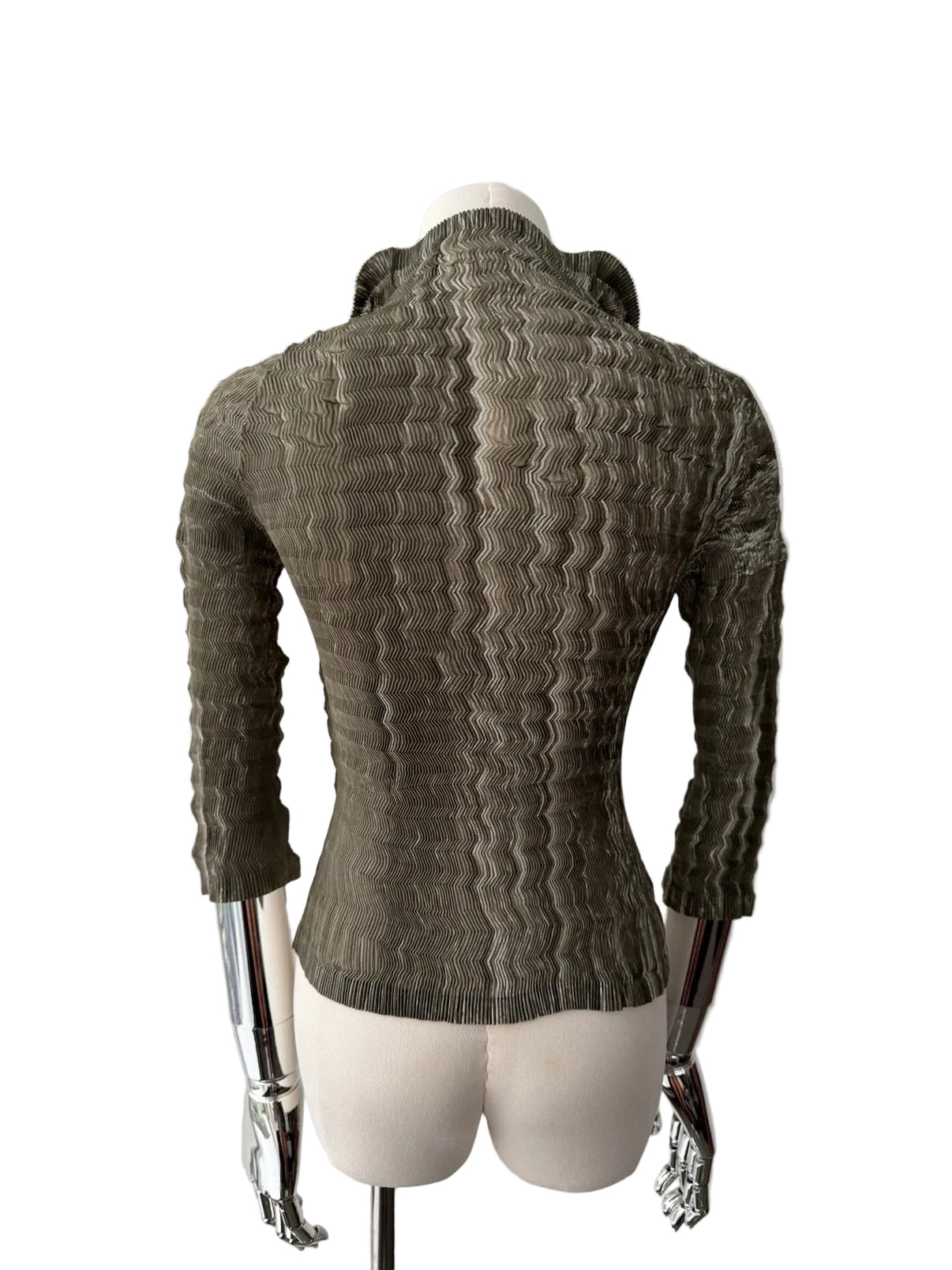 ISSEY MIYAKE F/W 1998 ZIC ZAC PLEATS TOP