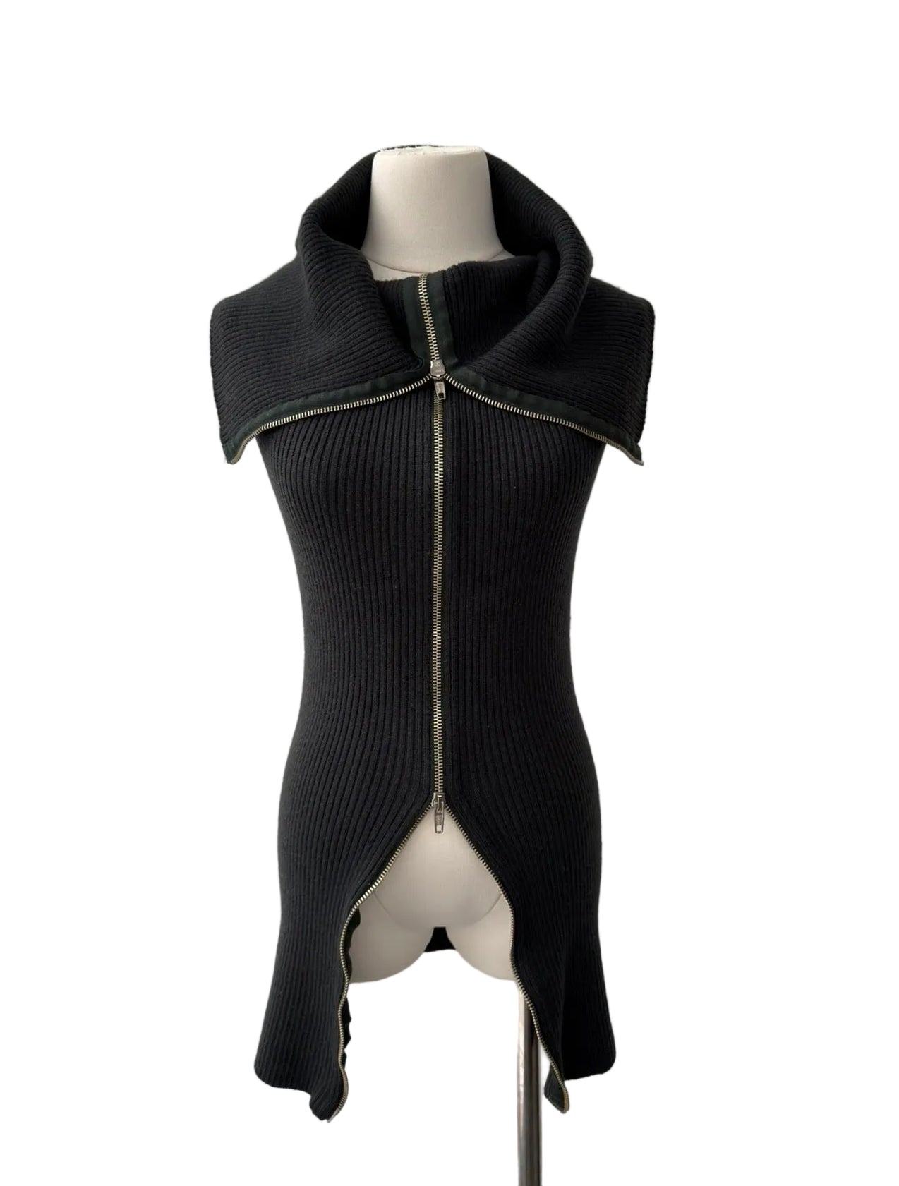 MAISON MARGIELA F/W 1998 TWO-WAY ZIPPER TOP