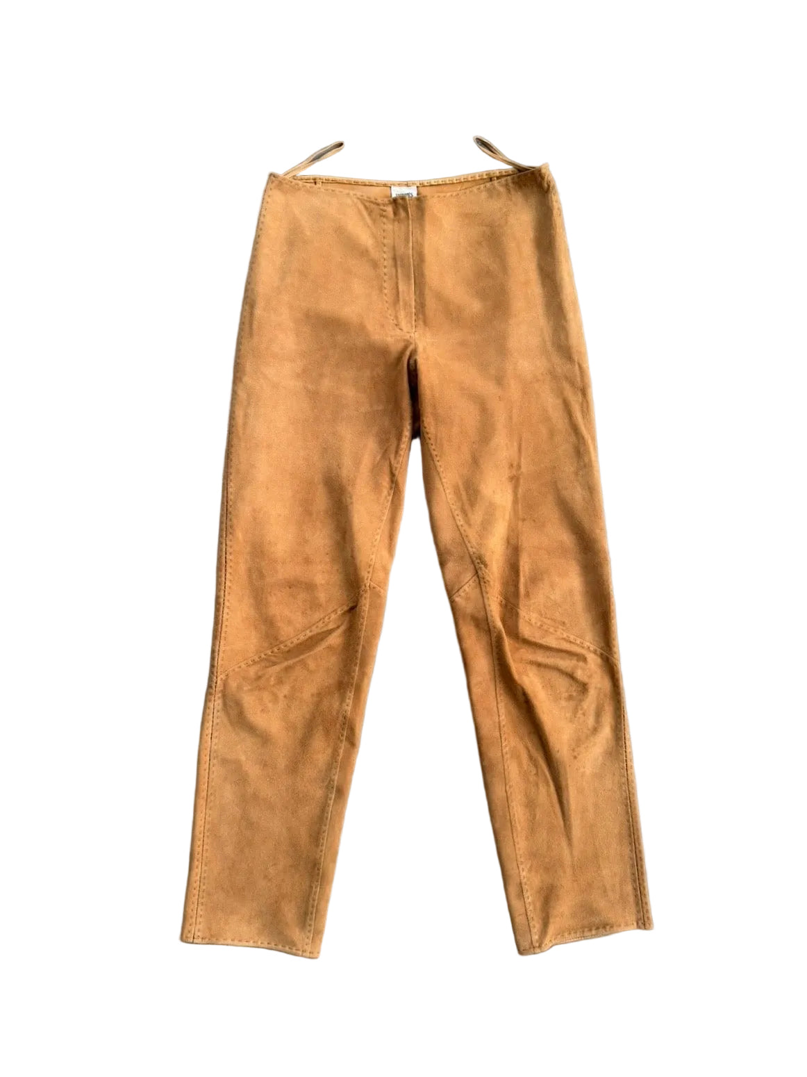 HERMES BY JEAN PAUL GAULTIER S/S 2006 SUEDE LAMBSKIN PANTS