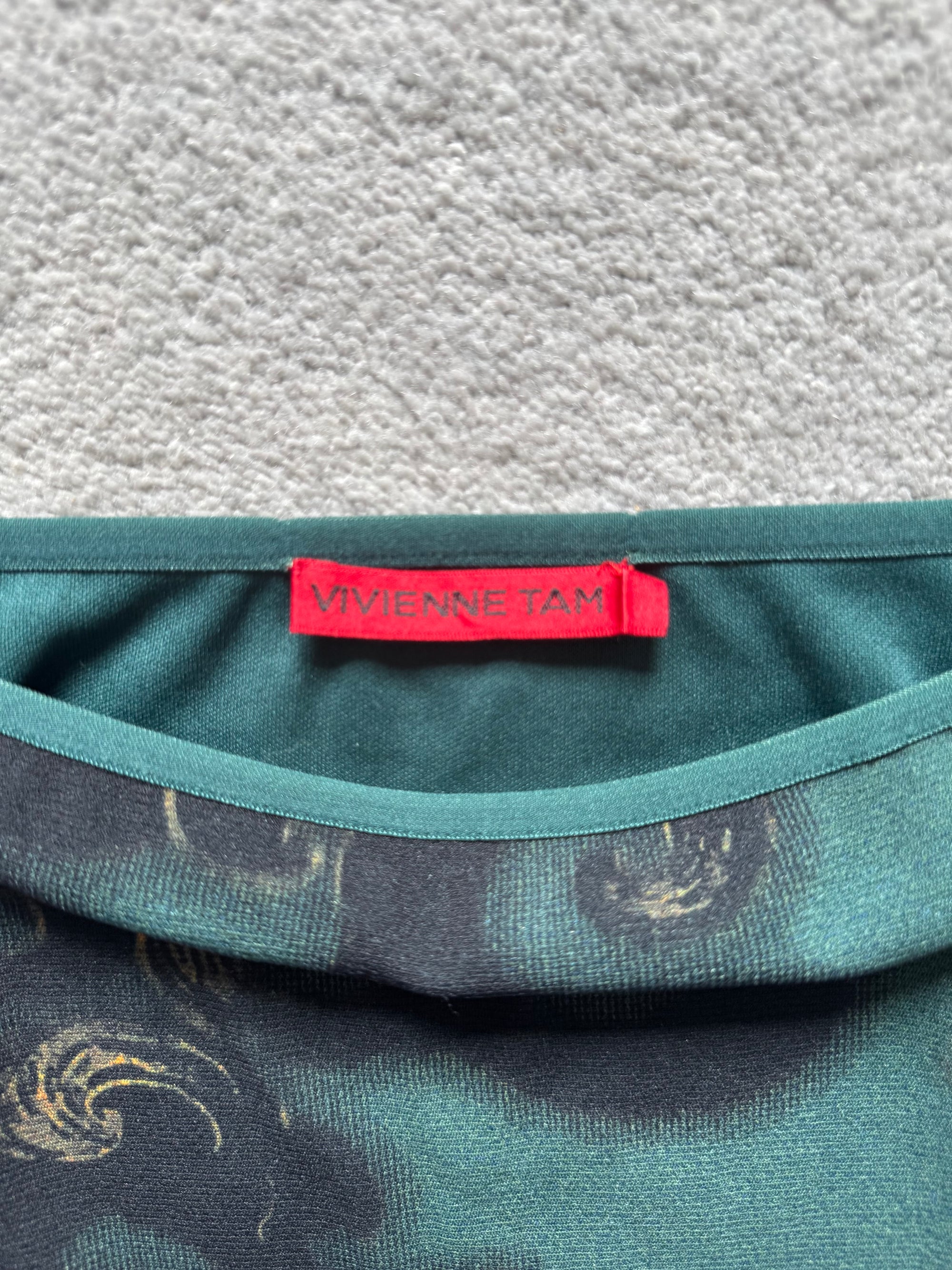 VIVIENNE TAM 00s CHINESE CLOUD MESH SKIRT