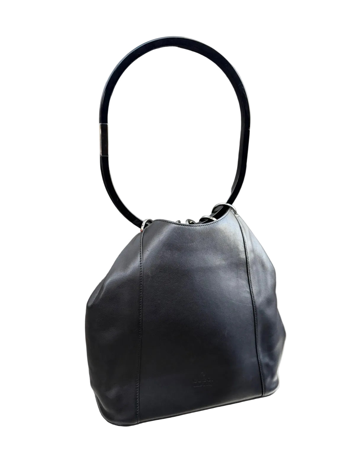 GUCCI BY TOM FORD F/W 1999 RING LEATHER BAG