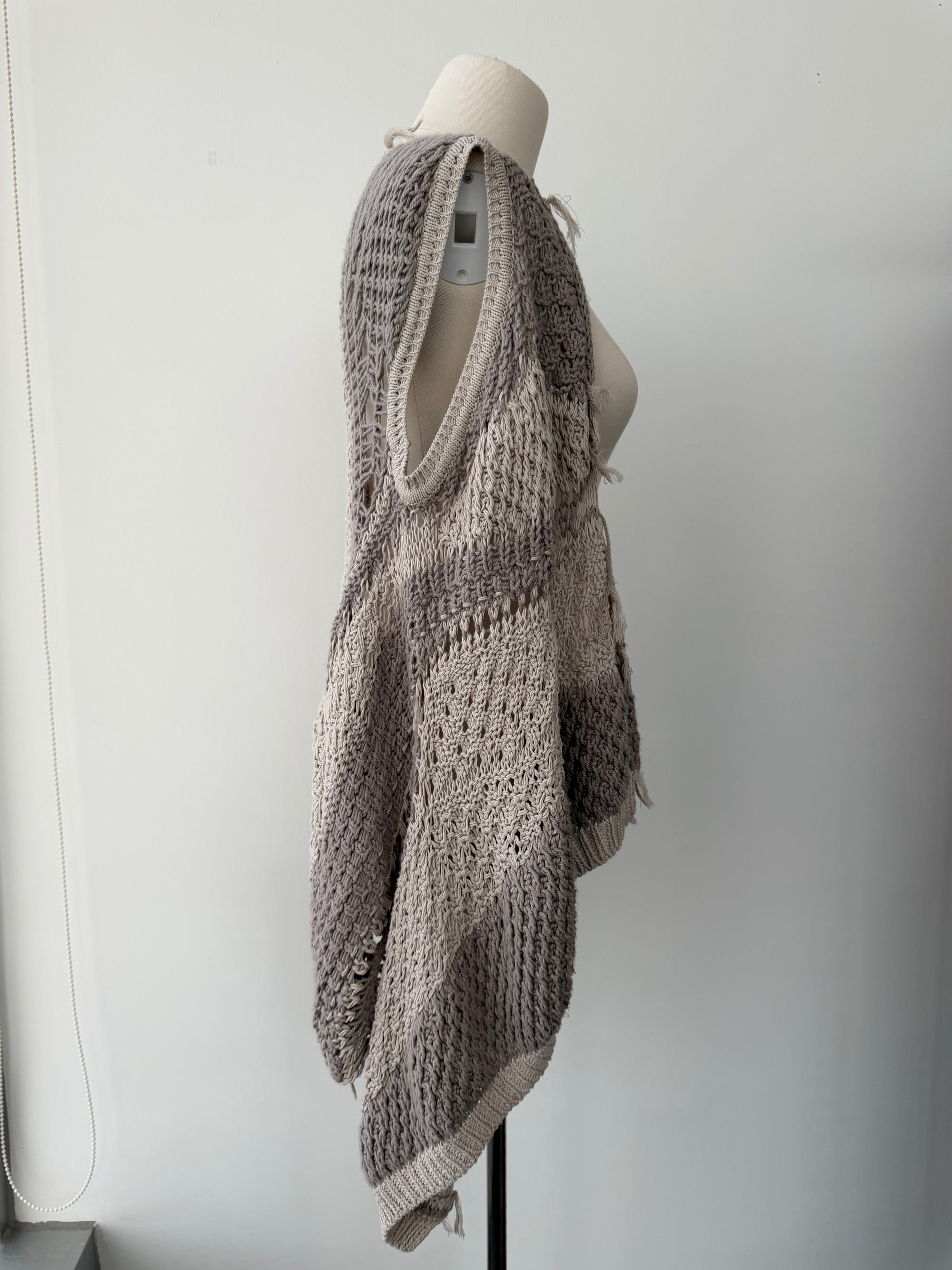 RICK OWENS S/S 2013 PSYCHO KNIT VEST