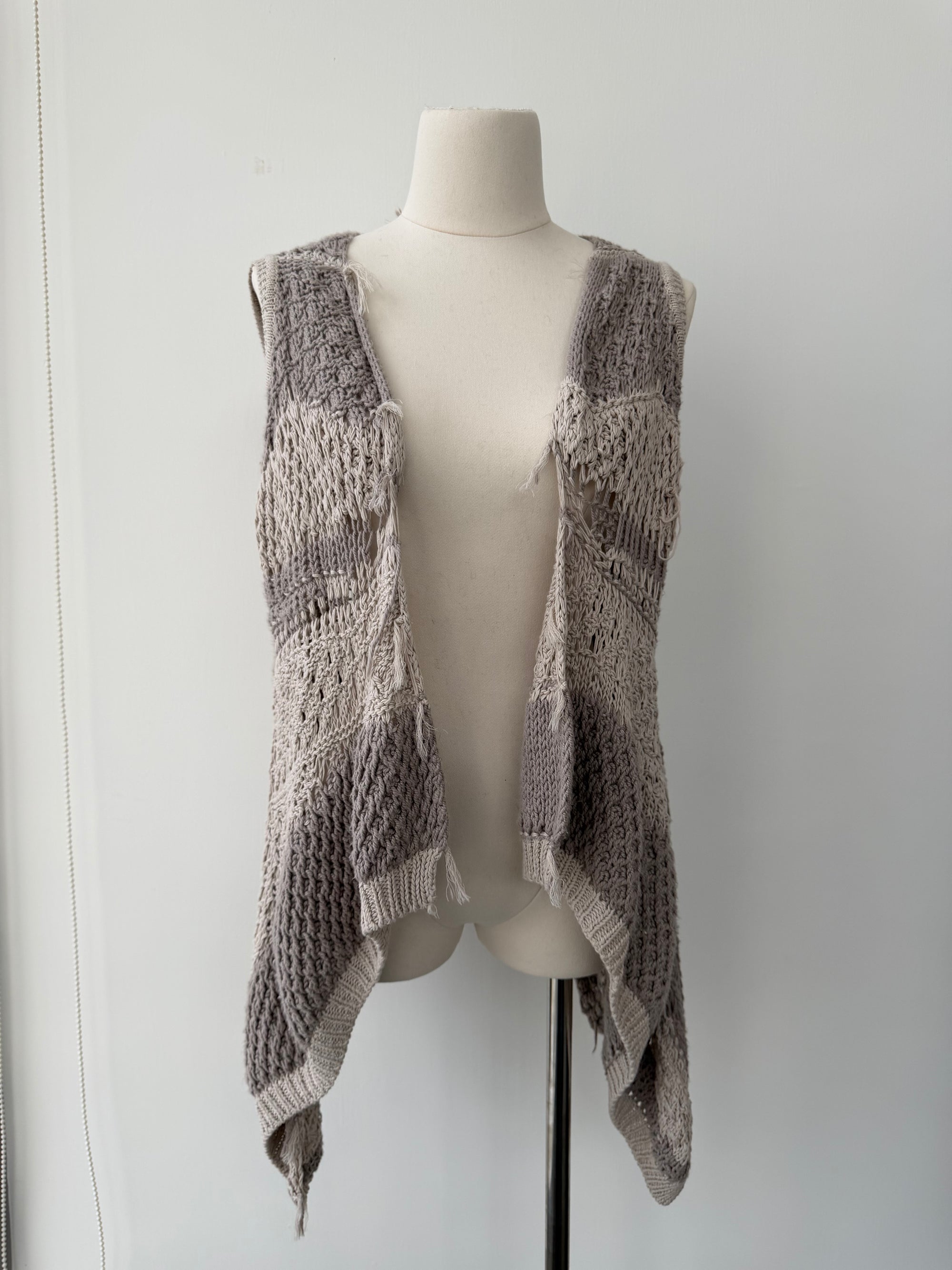 RICK OWENS S/S 2013 PSYCHO KNIT VEST