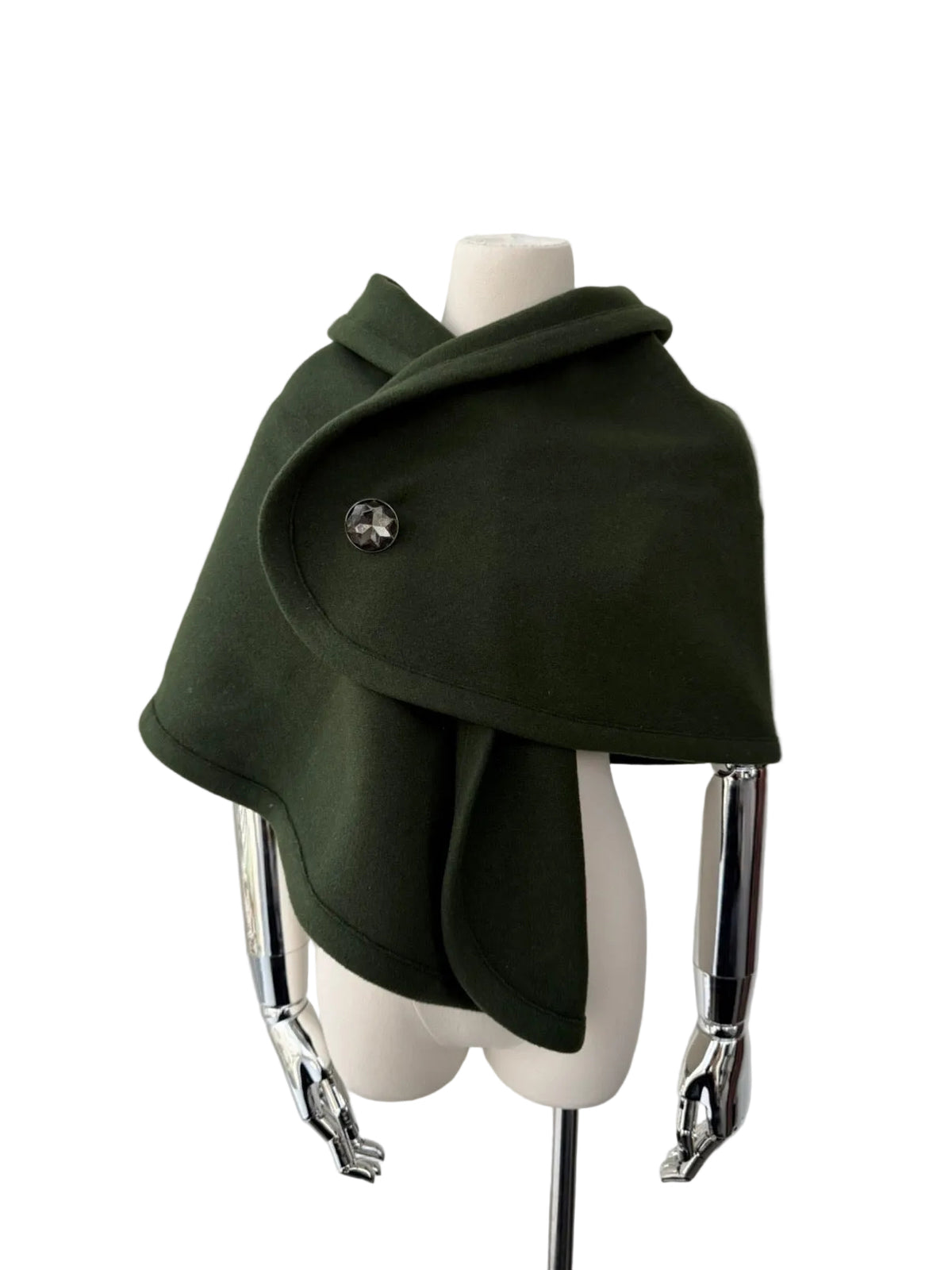 YOHJI YAMAMOTO F/W 1988 BUTTON CAPELET