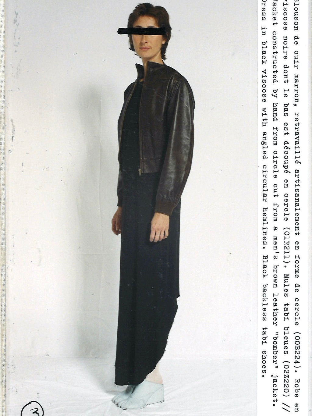 MAISON MARGIELA S/S 2002 CIRCULAR KNIT TOP