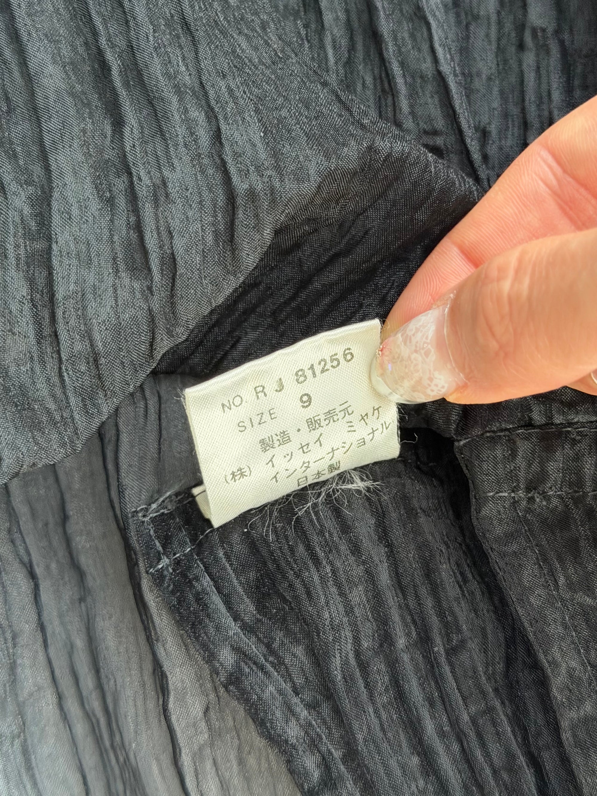ISSEY MIYAKE SPORT 80s CRINKLED NYLON TOP