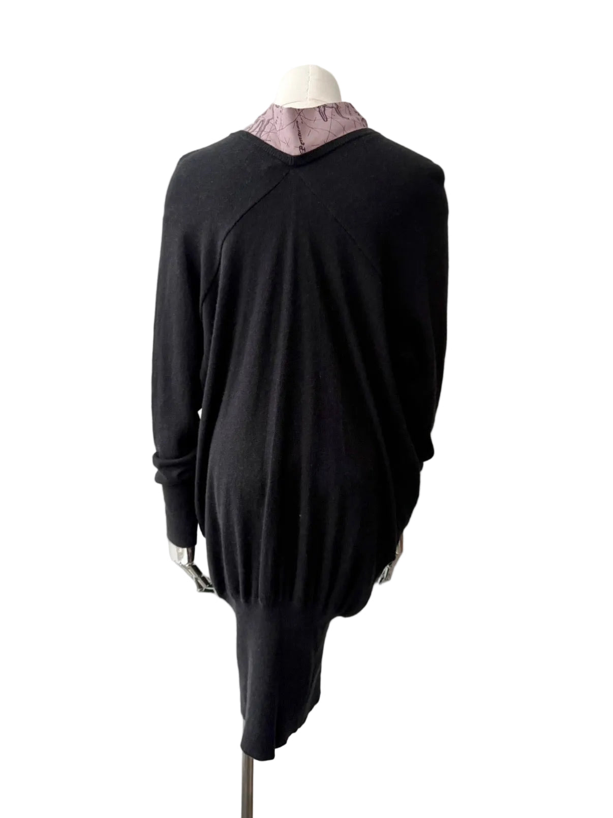 VIVIENNE WESTWOOD 00s ASYMMETRICAL TIE SWEATER