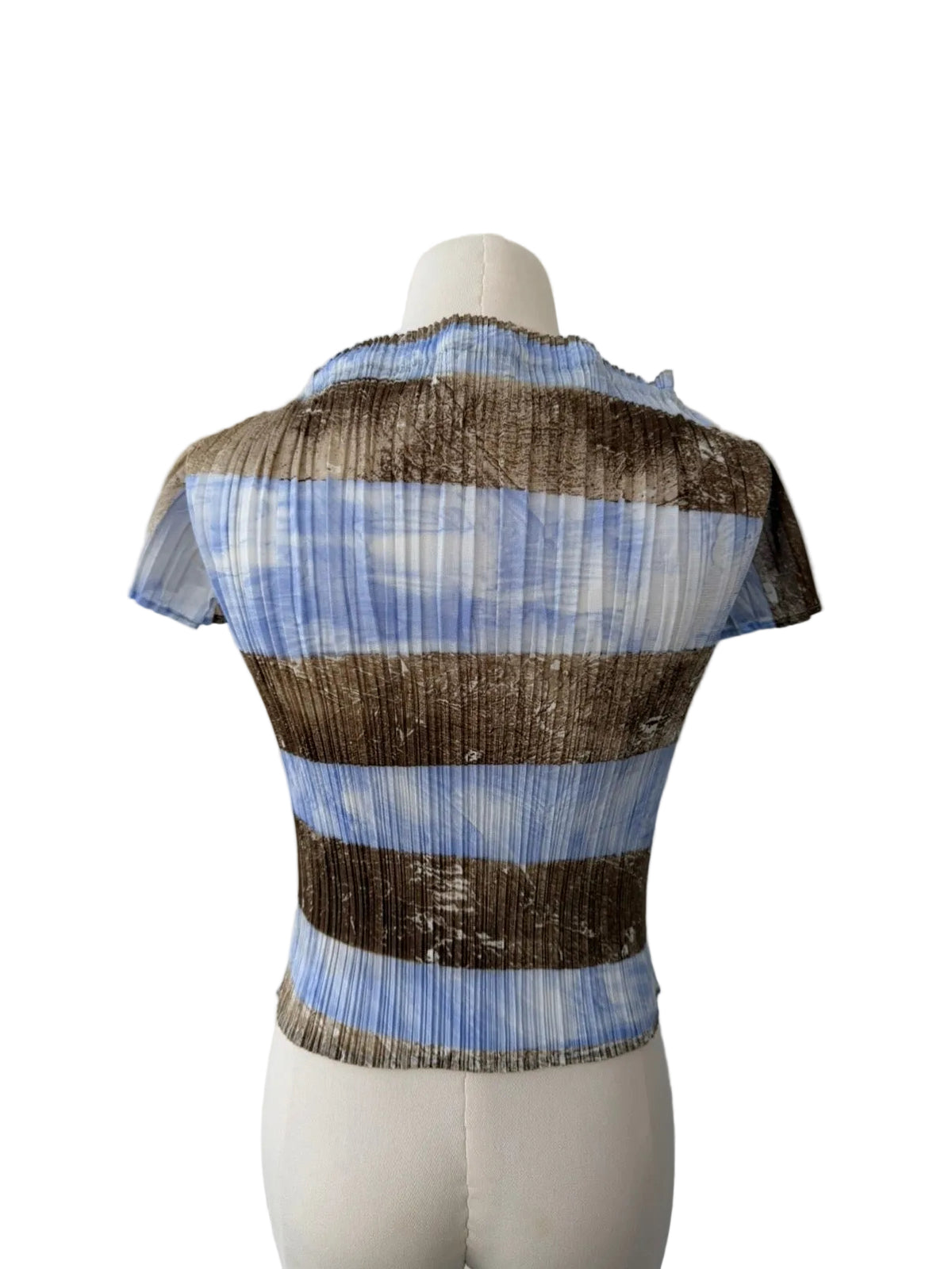 PLEATS PLEASE S/S 2003 RIBBON TOP