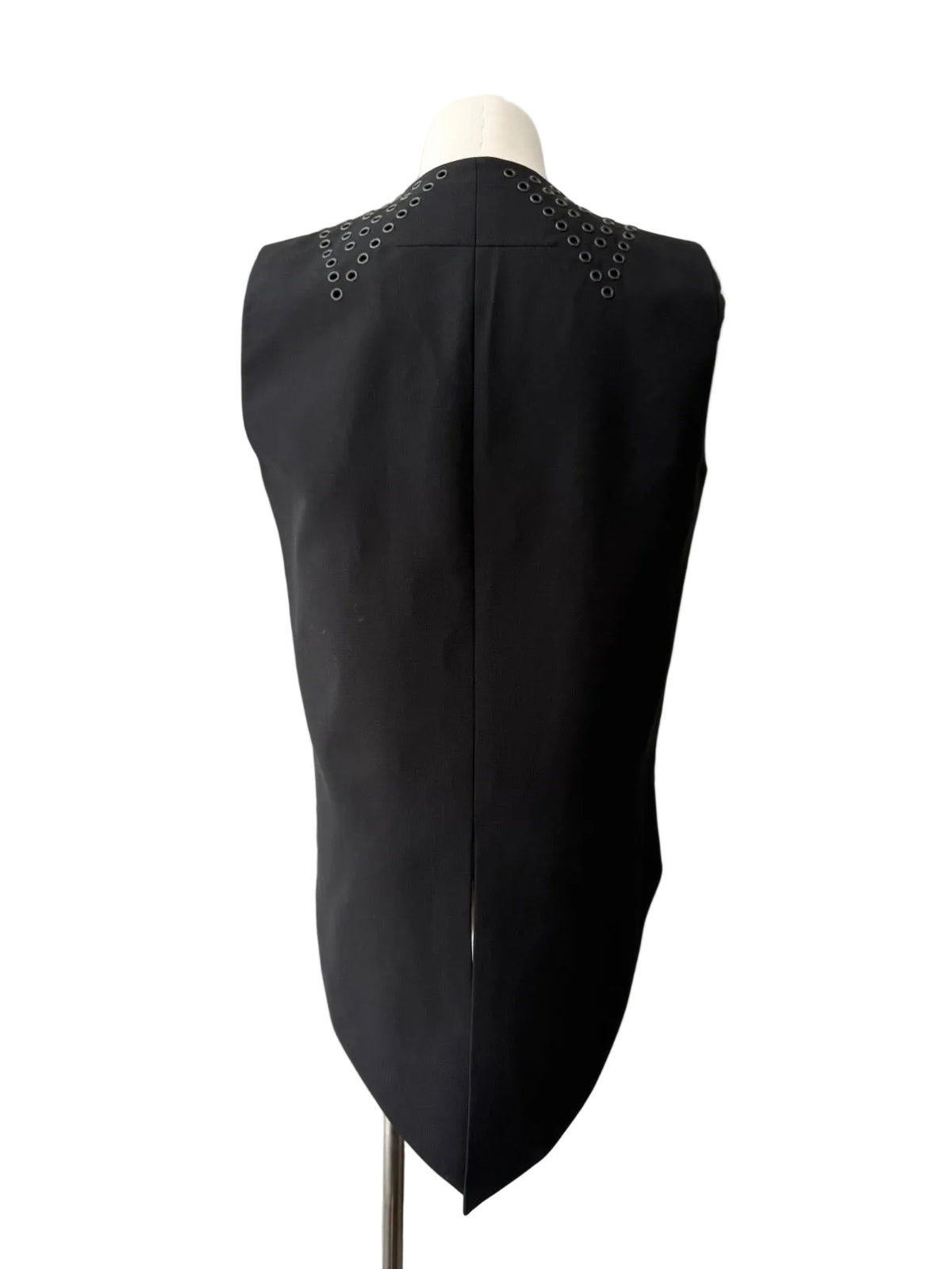 GIVENCHY S/S 2011 METAL EYELET TAILCOAT VEST