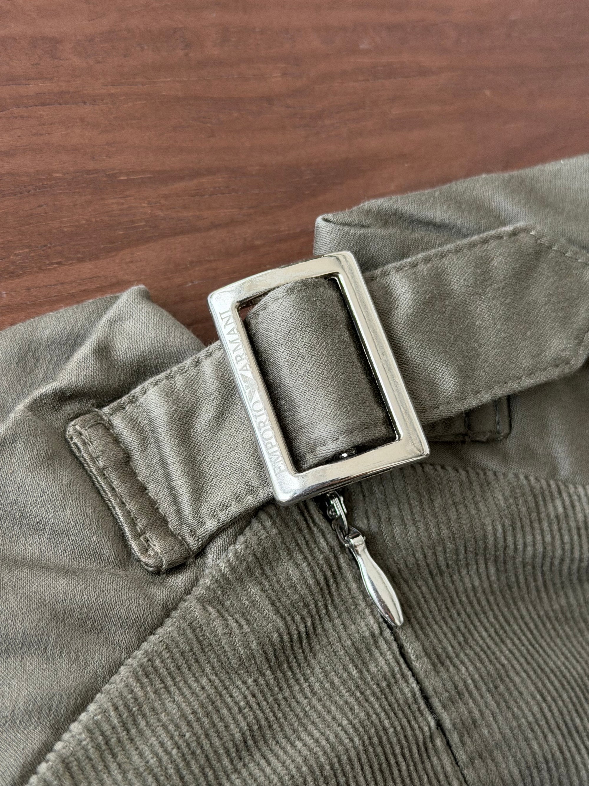 EMPORIO ARMANI 90s BELT SKIRT