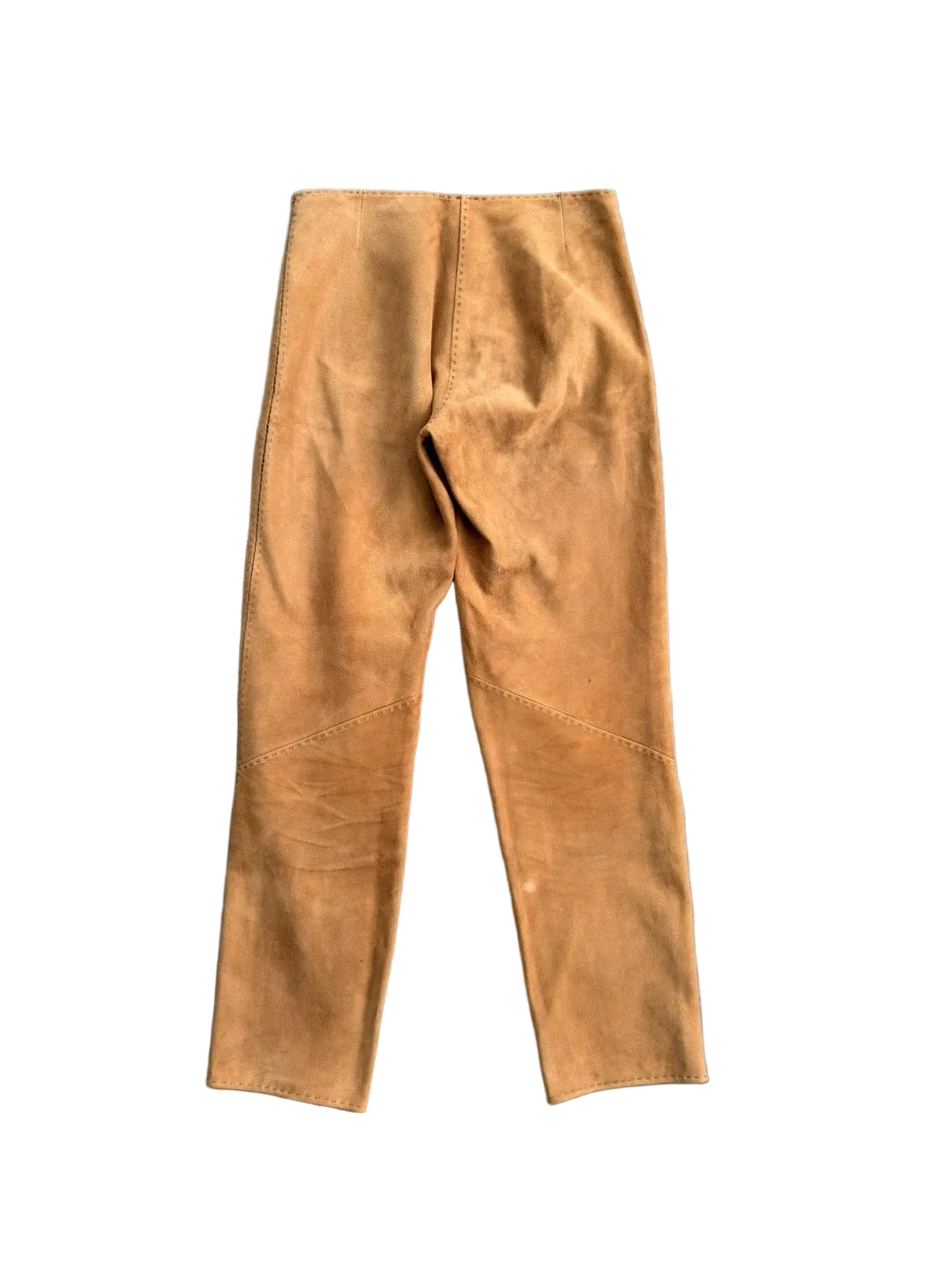 HERMES BY JEAN PAUL GAULTIER S/S 2006 SUEDE LAMBSKIN PANTS