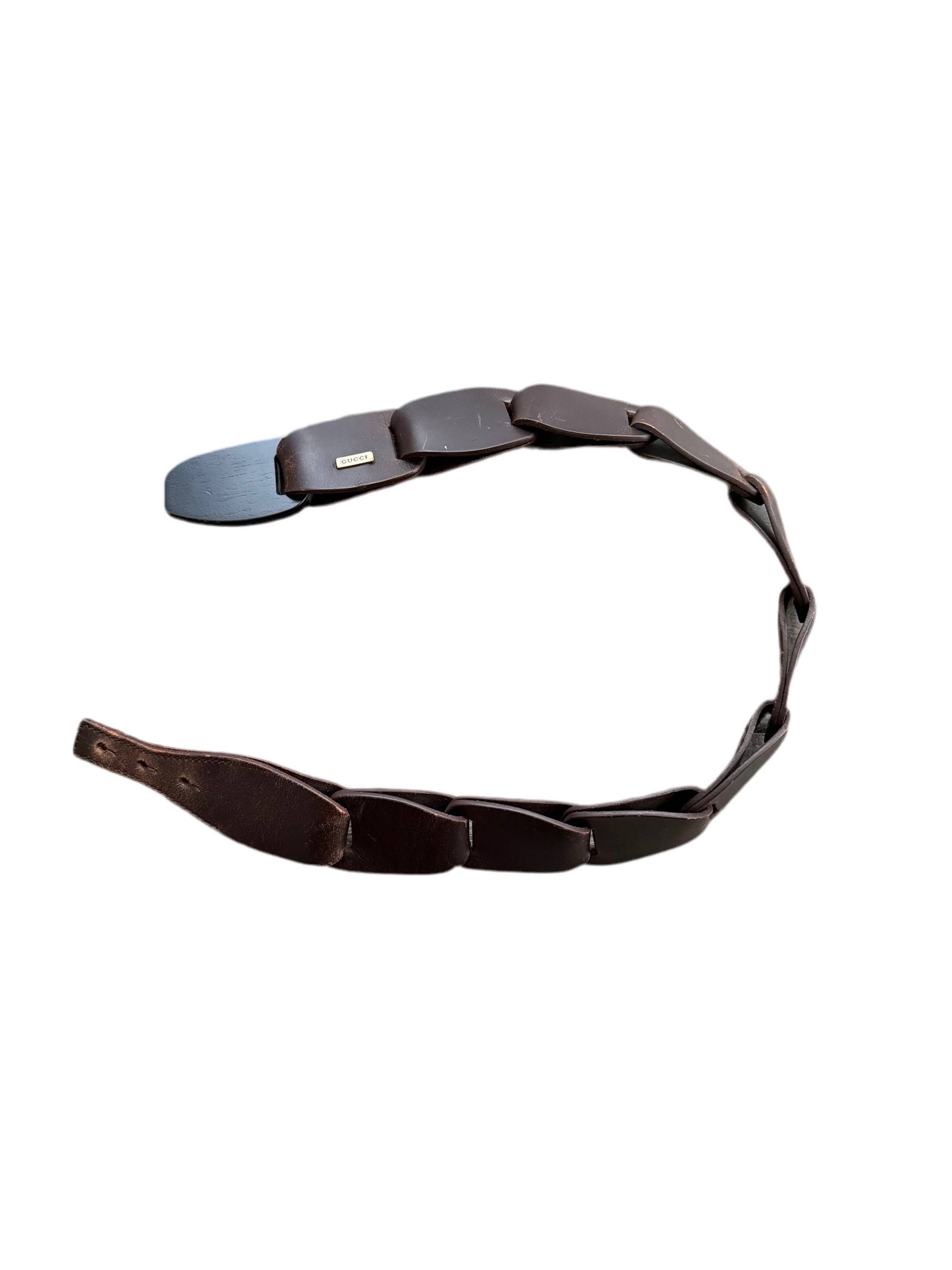 GUCCI BY TOM FORD S/S 1997 LEATHER BELT