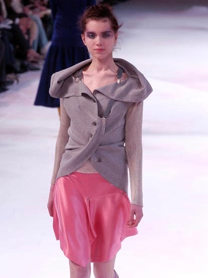 ISSEY MIYAKE F/W 2004 WOOL DECONSTRUCTED TOP