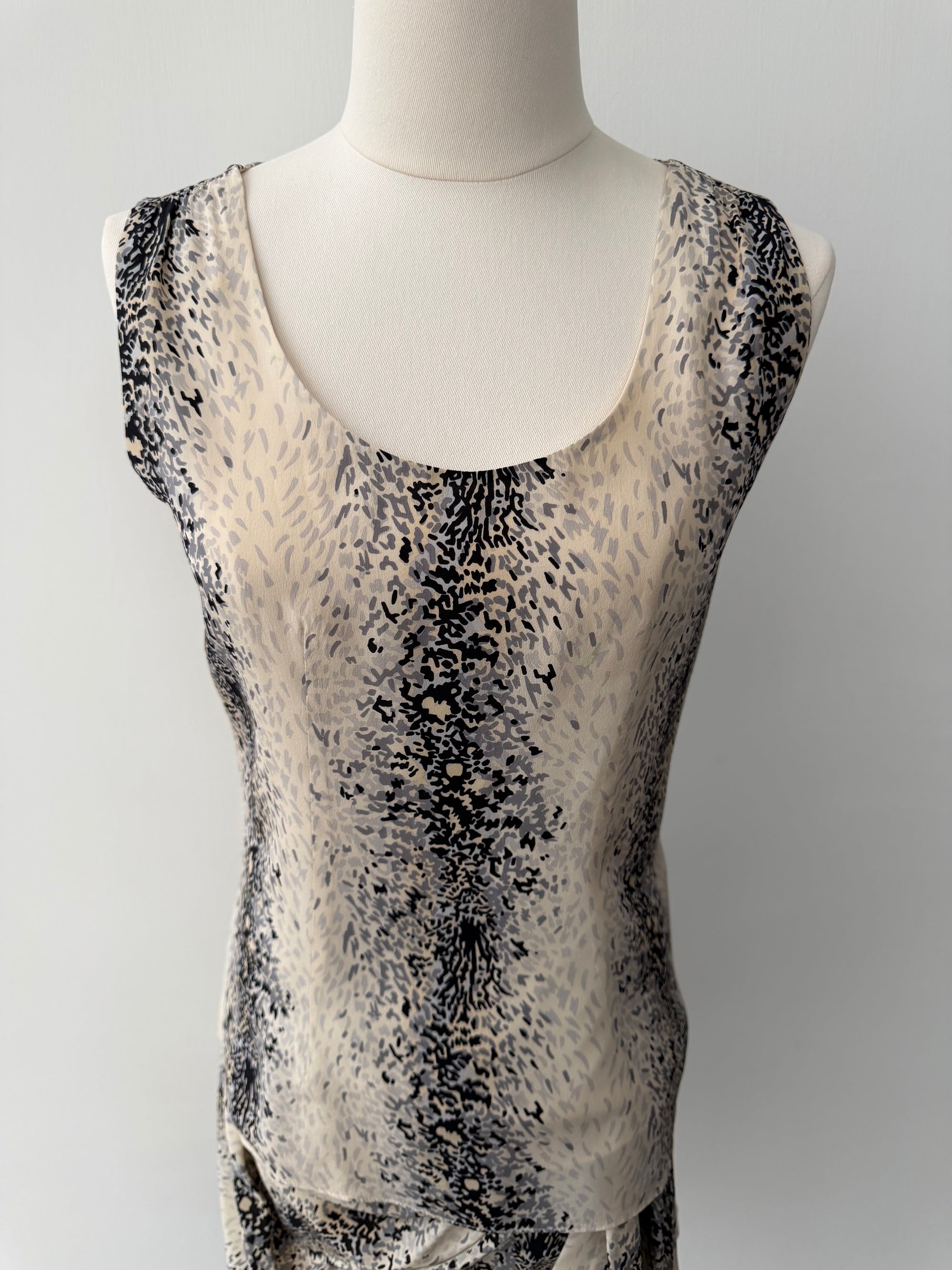 BALENCIAGA BY NICOLAS GHESQUIERE F/W 2009 SILK SET+TURBAN