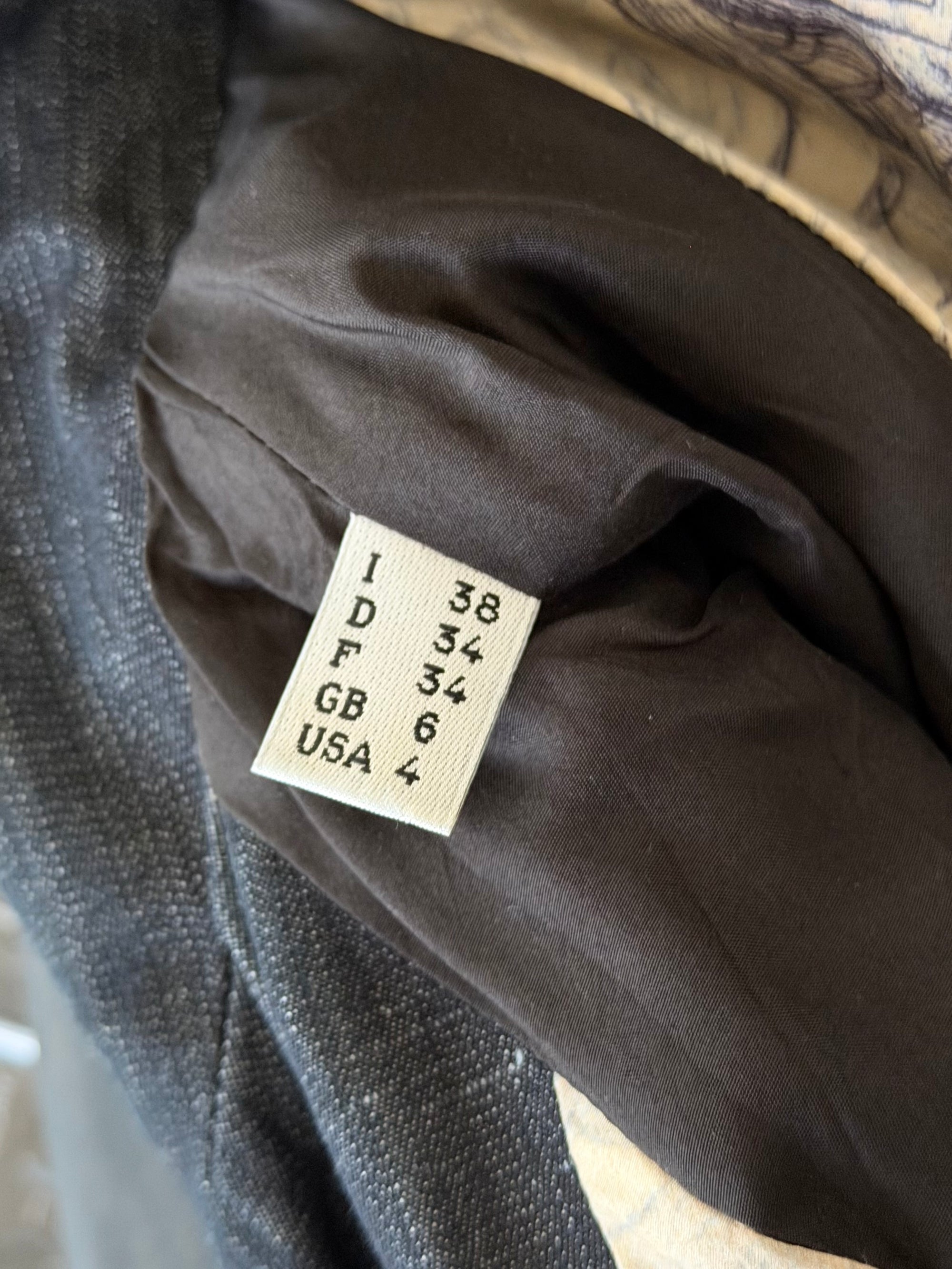 JEAN PAUL GAULTIER 90s DENIM TRENCH COAT