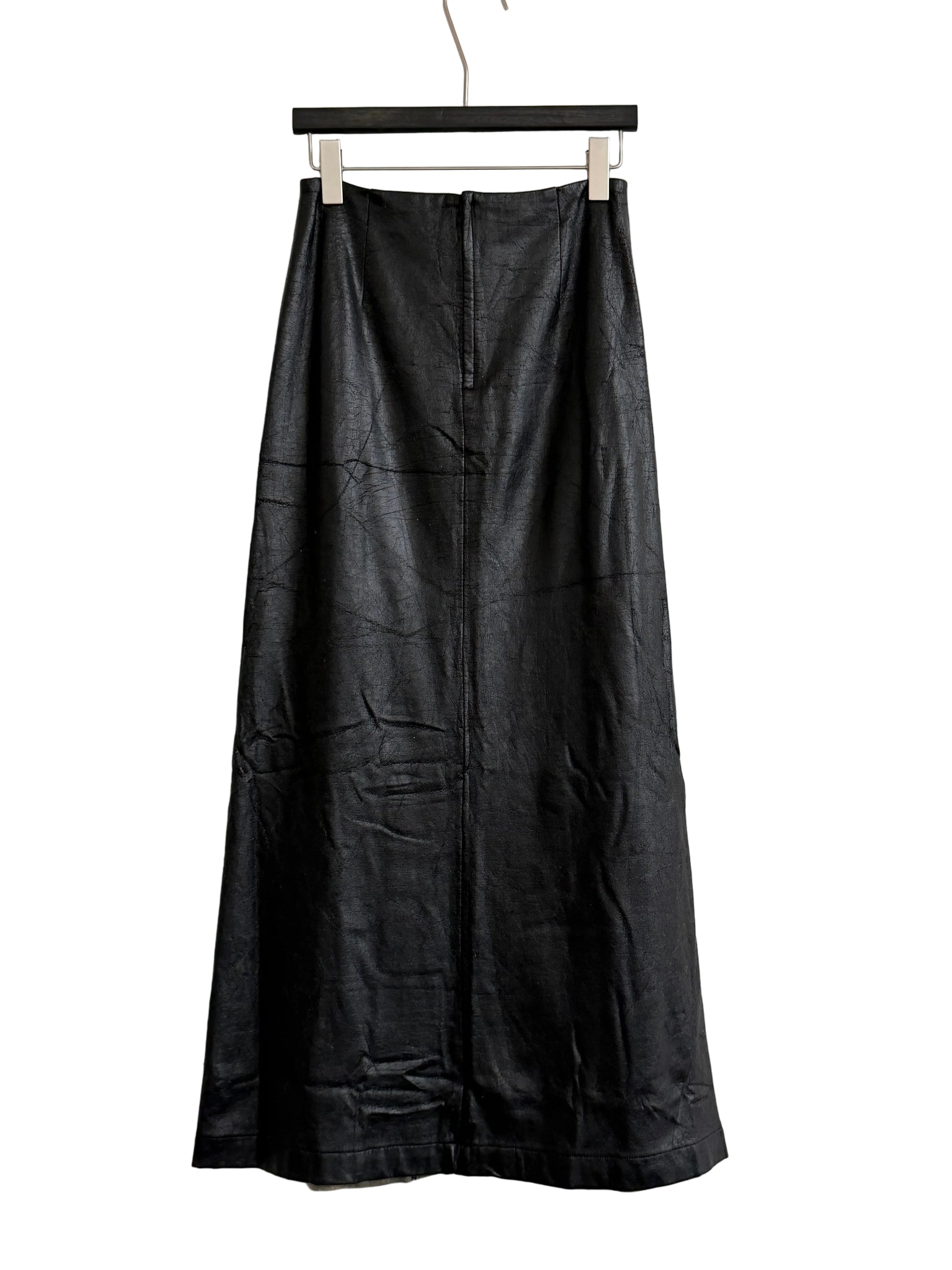 JUNYA WATANABE F/W 1996 BLEACH LEATHER SKIRT