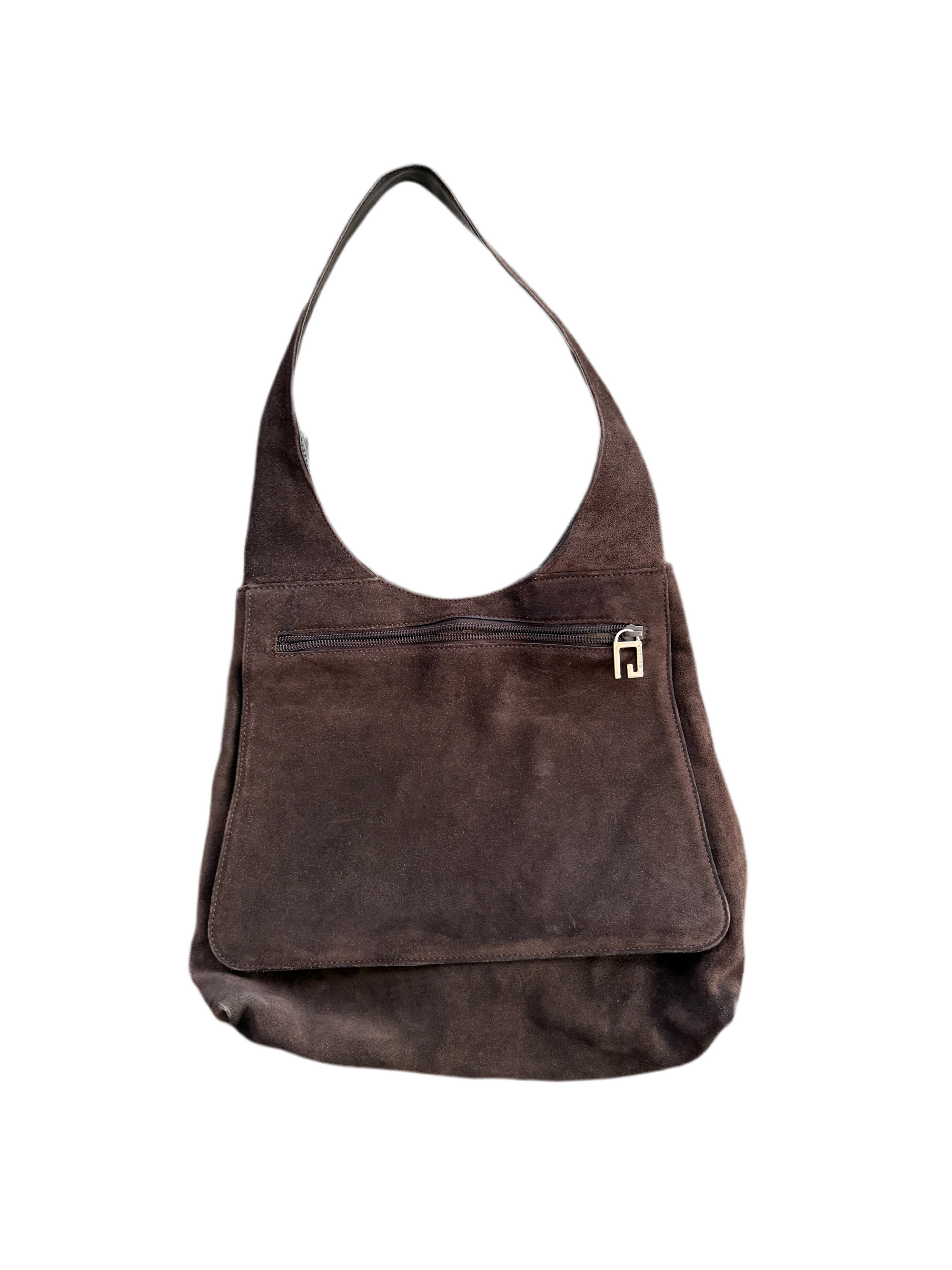 GUCCI BY TOM FORD S/S 1996 SUEDE BAG