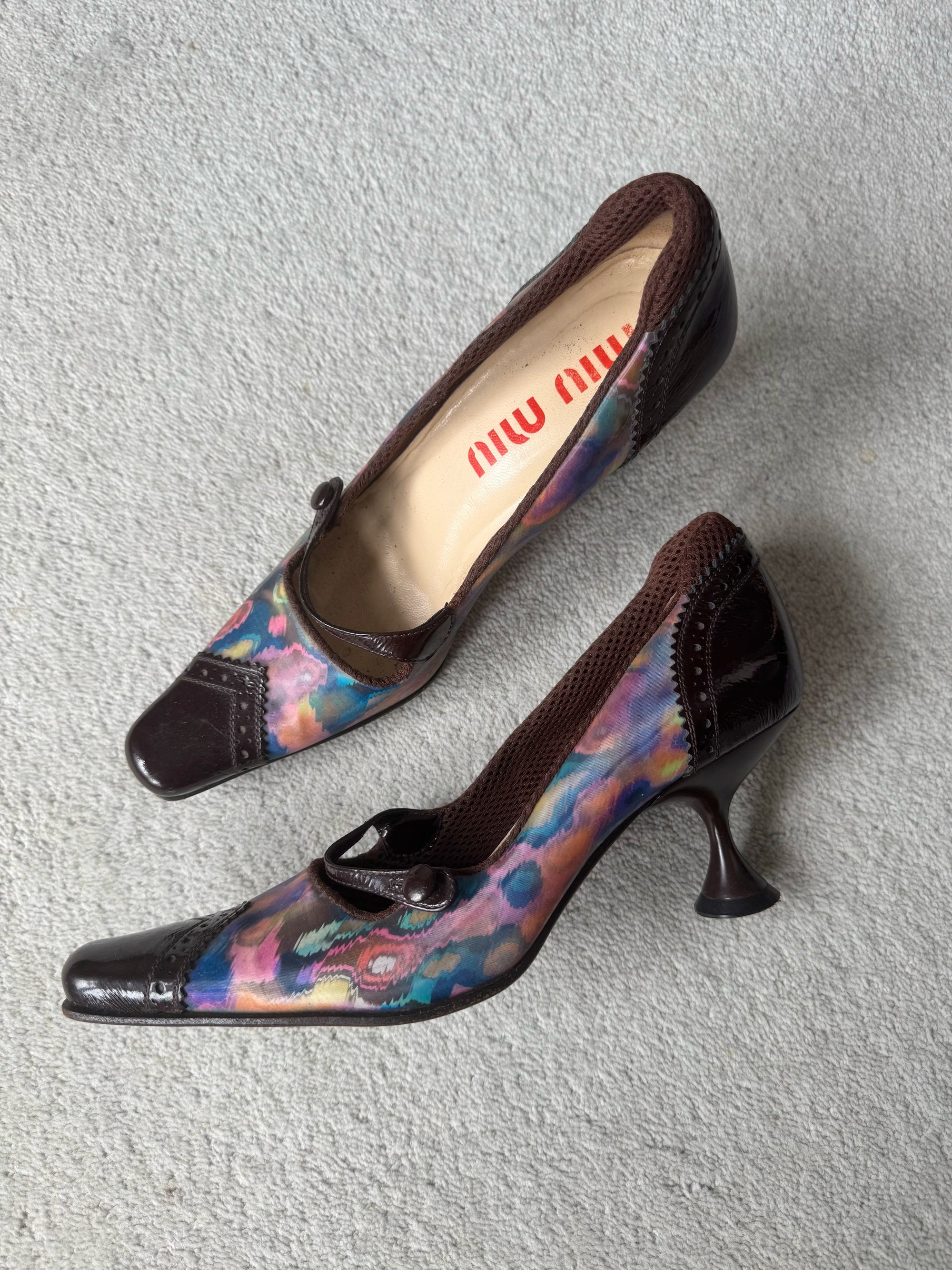 MIU MIU F/W 1999 LENTICULAR HEELS