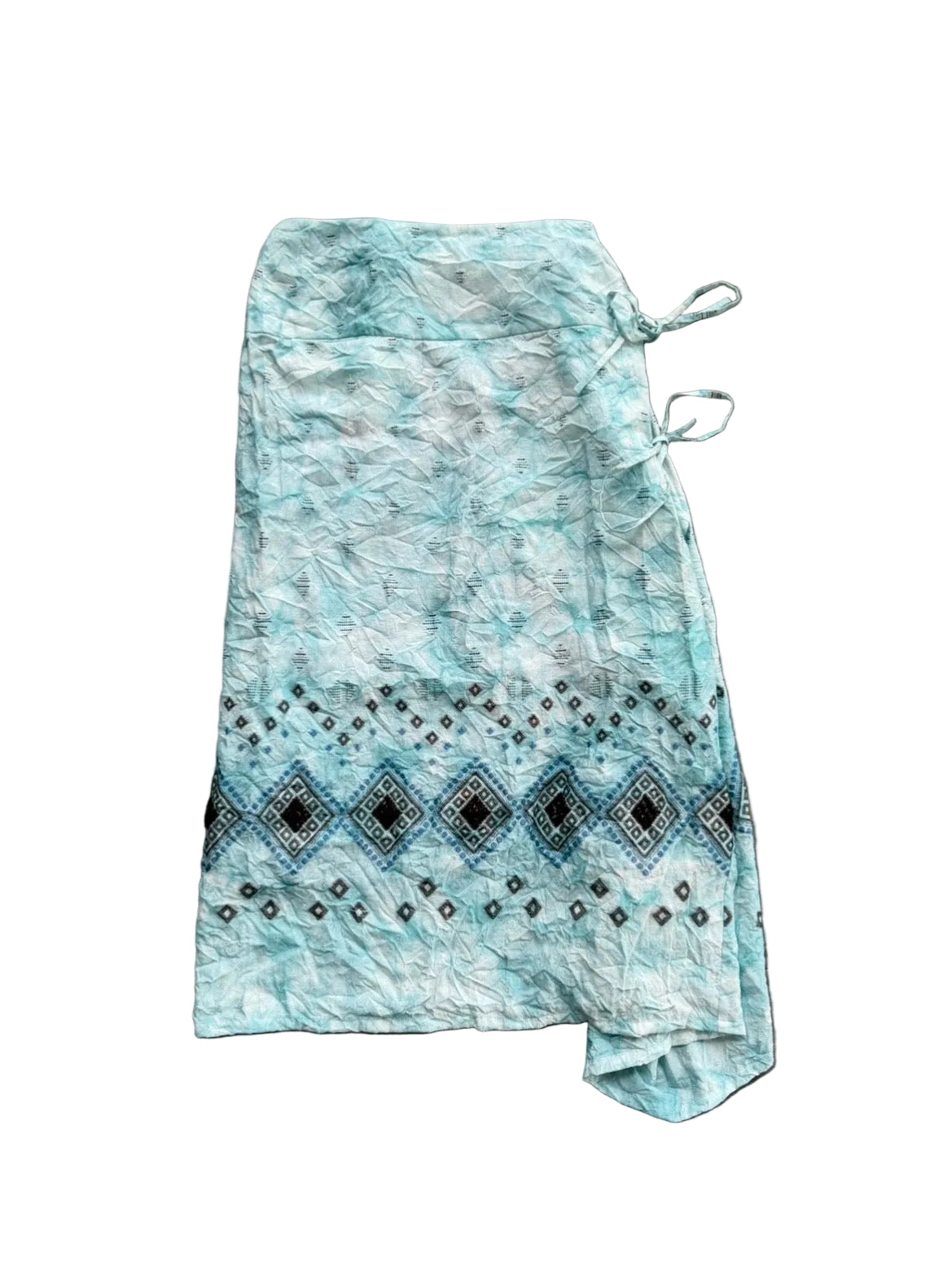 ISSEY MIYAKE HAAT S/S 2006 SHIBORI EMBROIDERY SKIRT