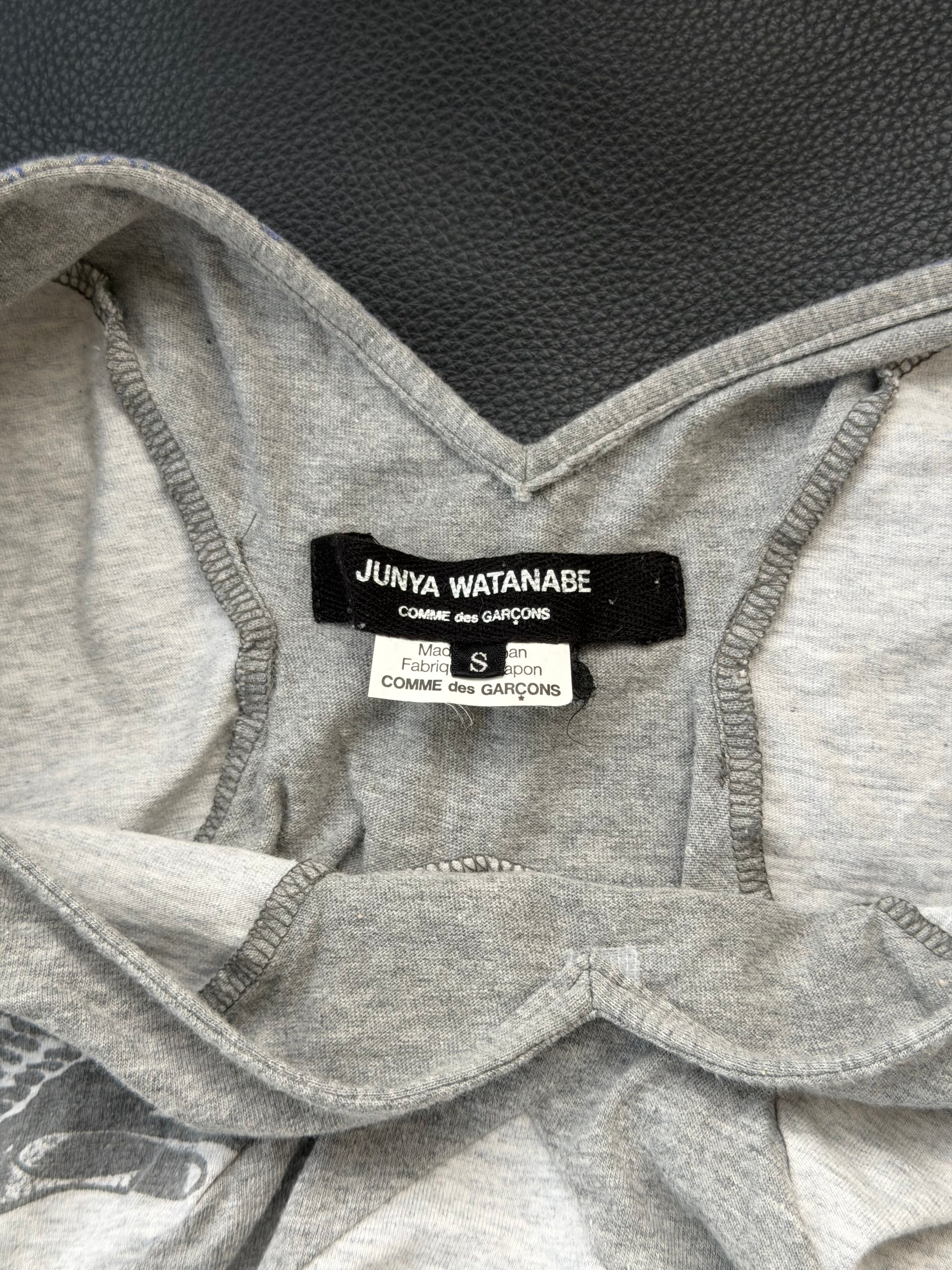 JUNYA WATANABE S/S 2006 PATCHWORK DOCKING TOP