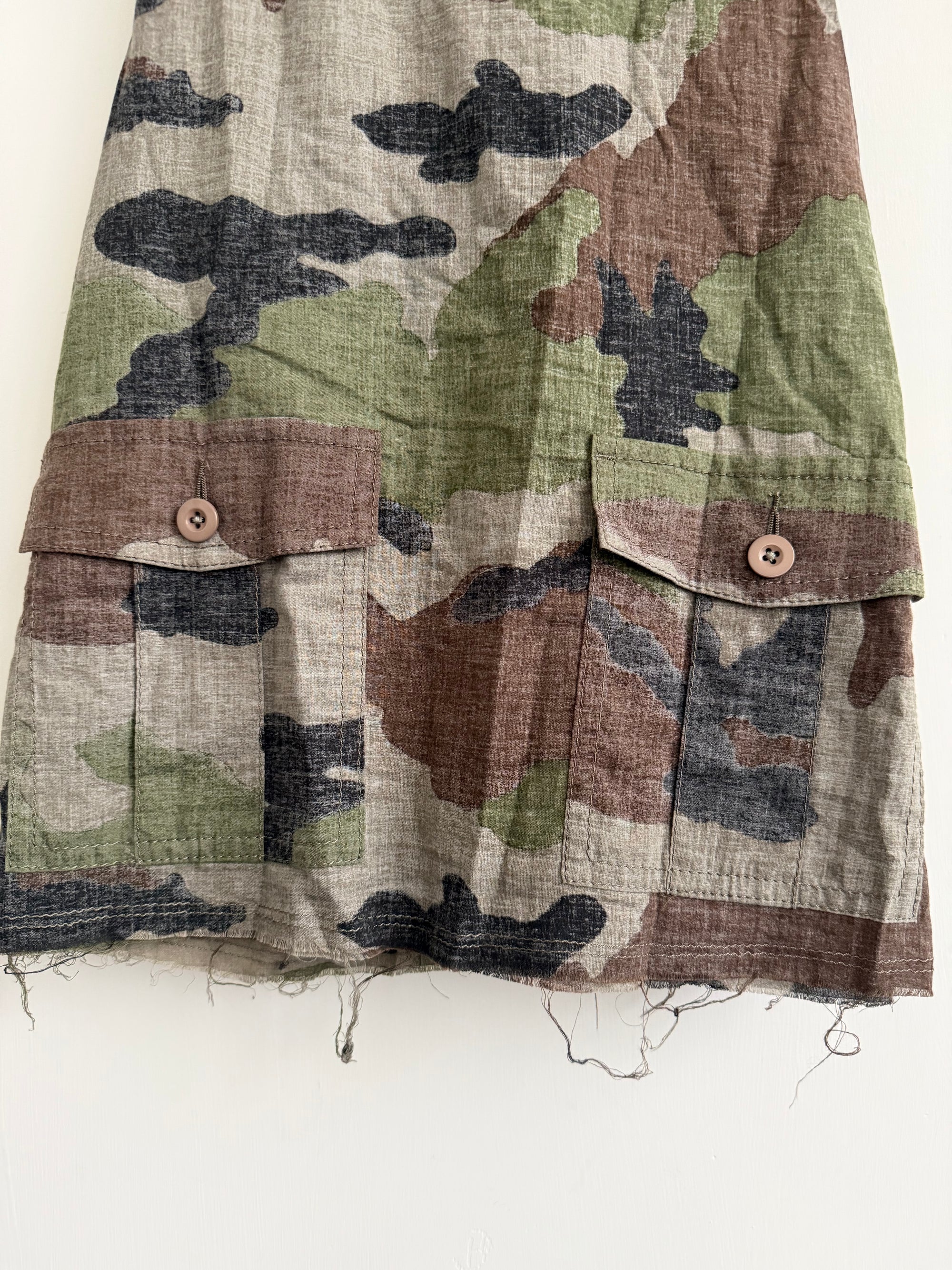 JUNYA WATANABE CDG MAN S/S 2003 CAMO PEARL TOP