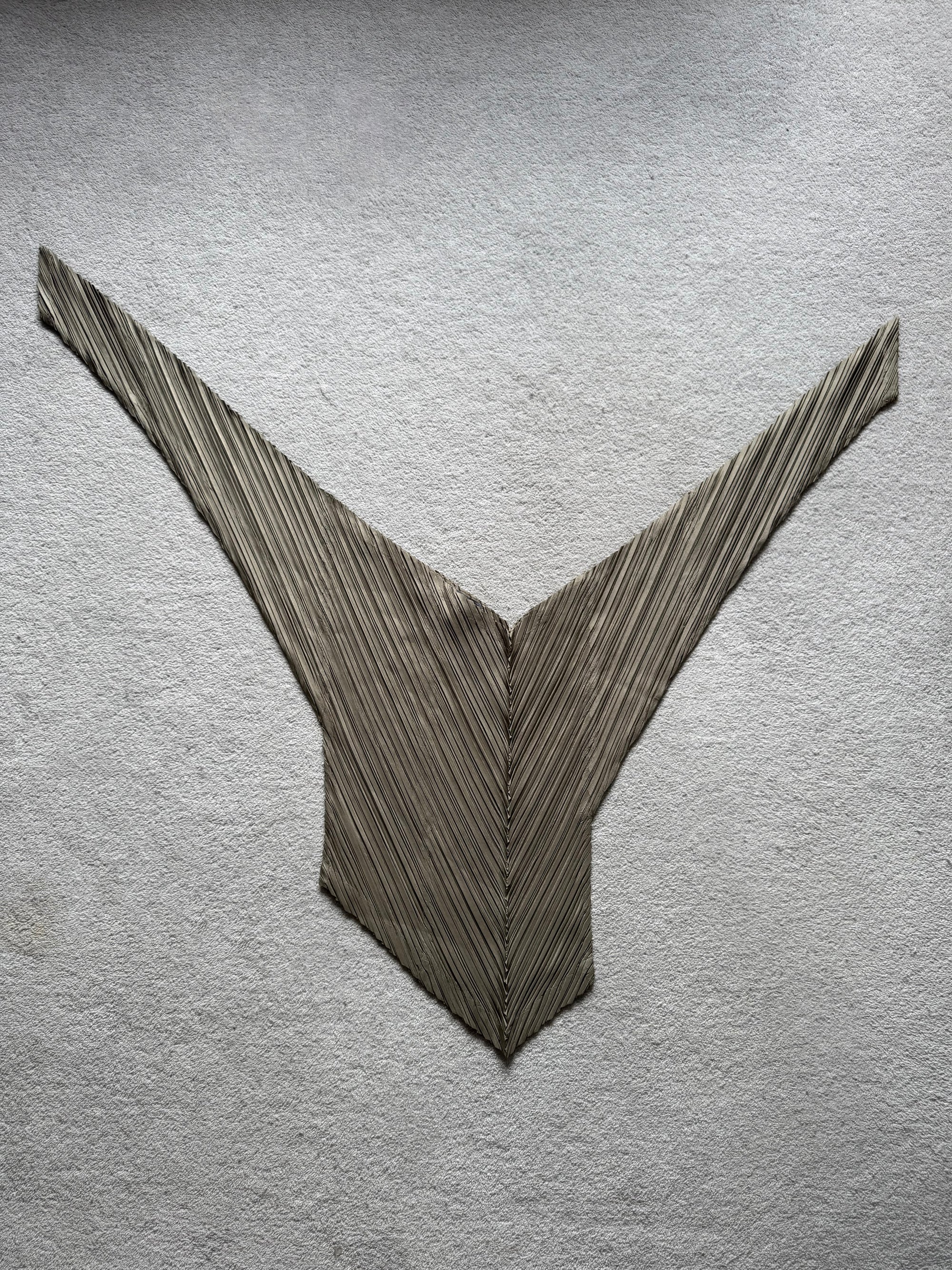 ISSEY MIYAKE 80s OLIVE PLEATED TOP