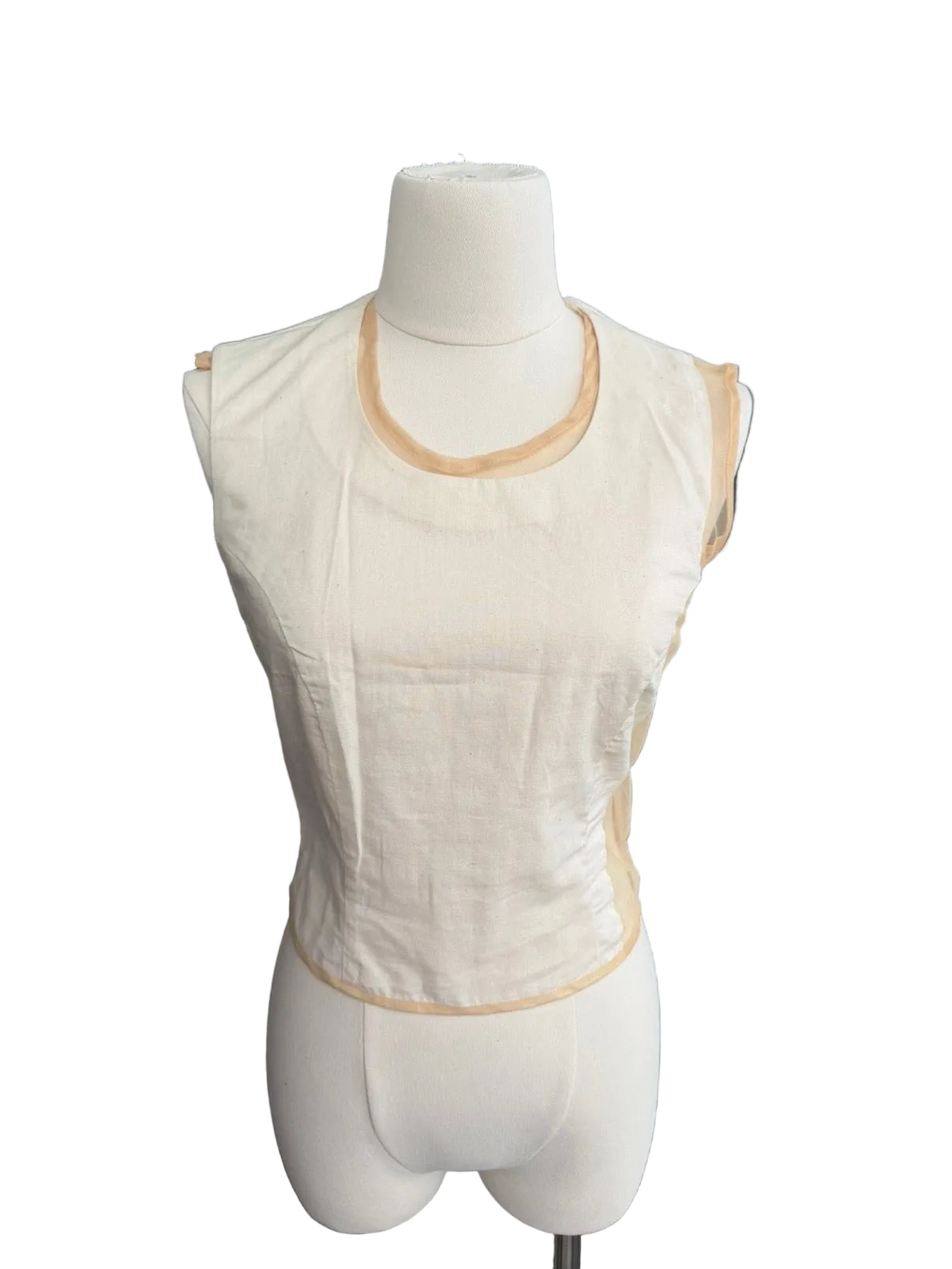 COMME DES GARCONS F/W 1997 CALICO CORSET TOP