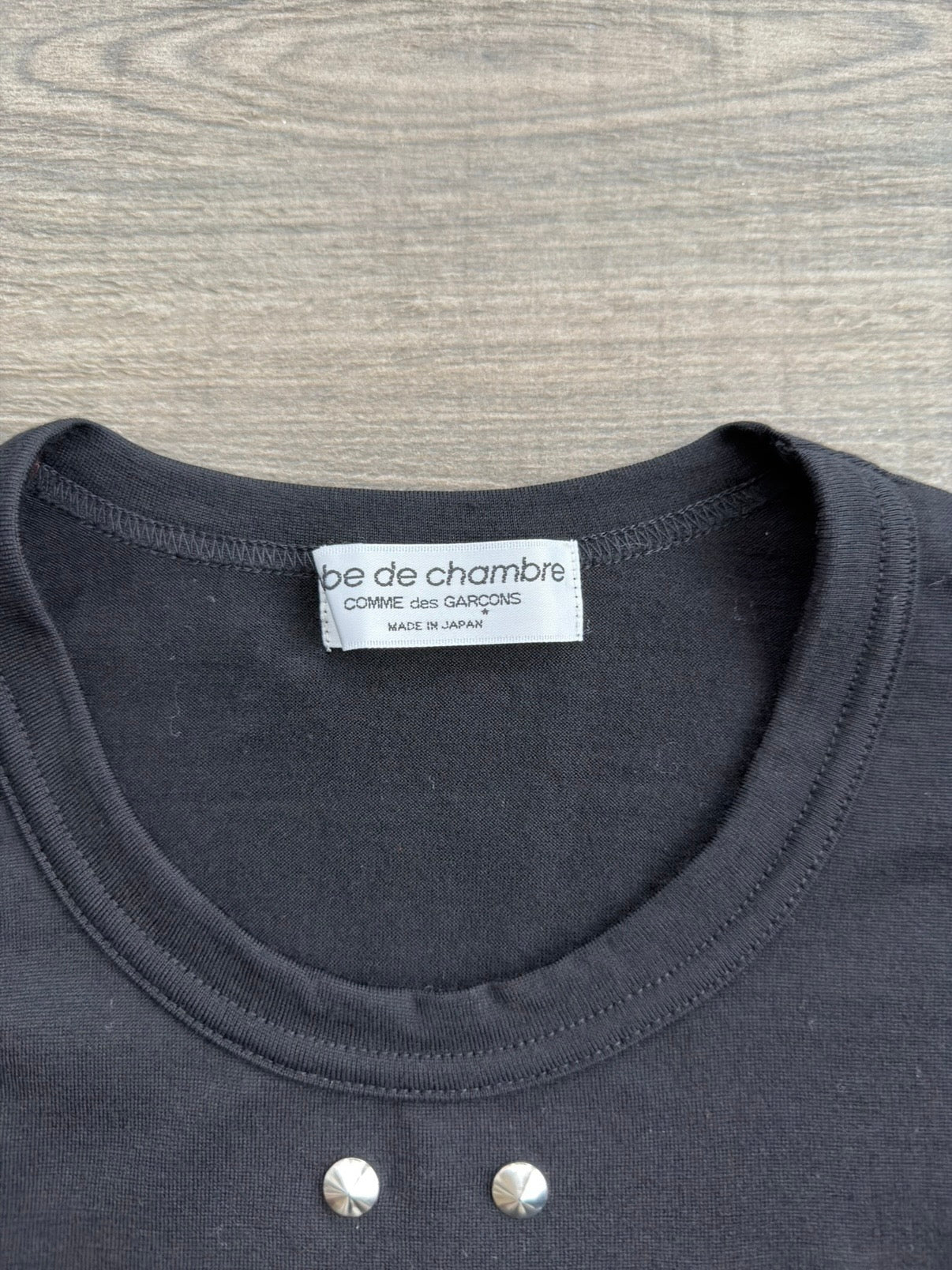 COMME DES GARCONS F/W 2000 CROSS STUD TOP