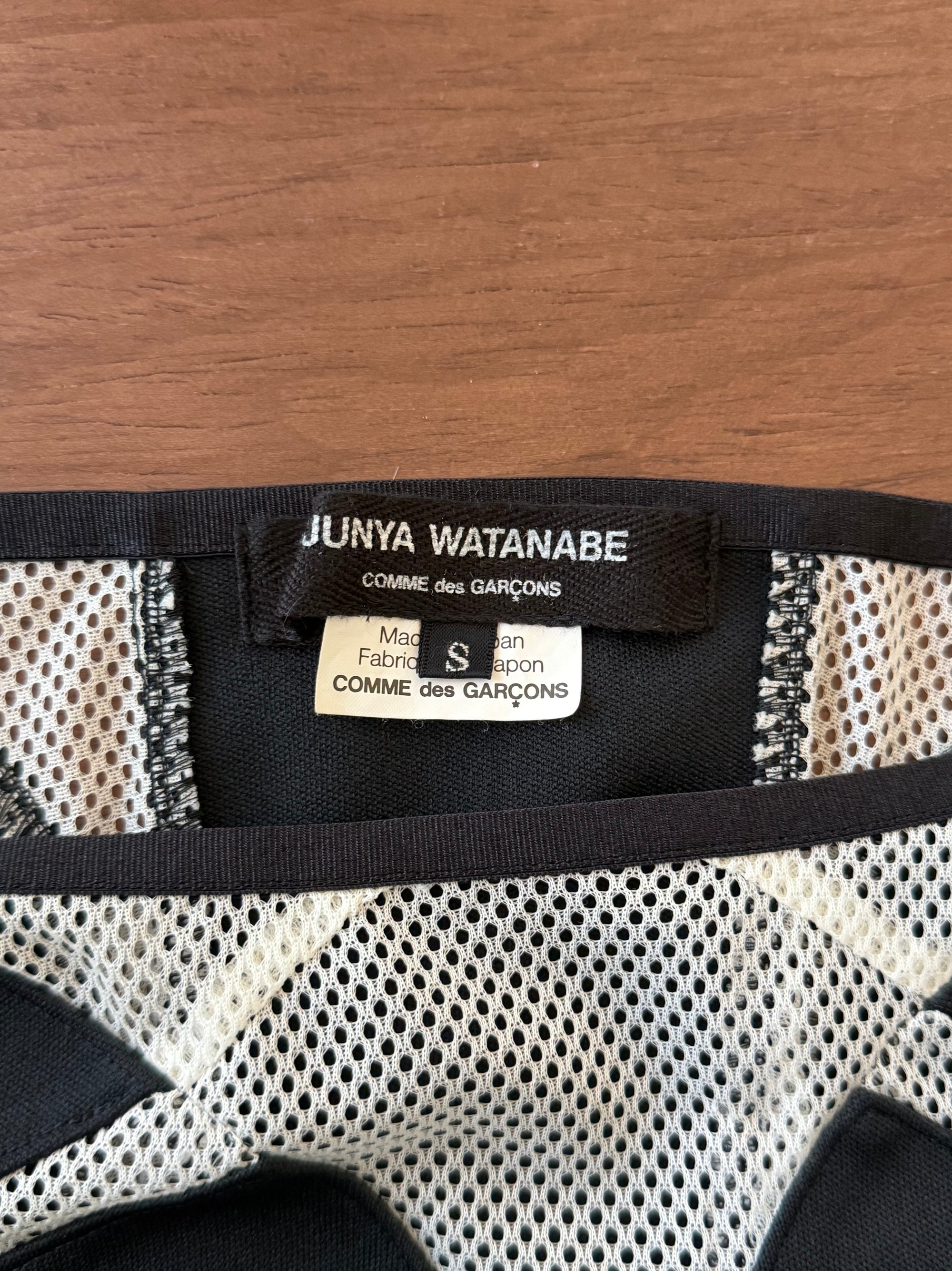 JUNYA WATANABE S/S 2012 MESH TECH TOP