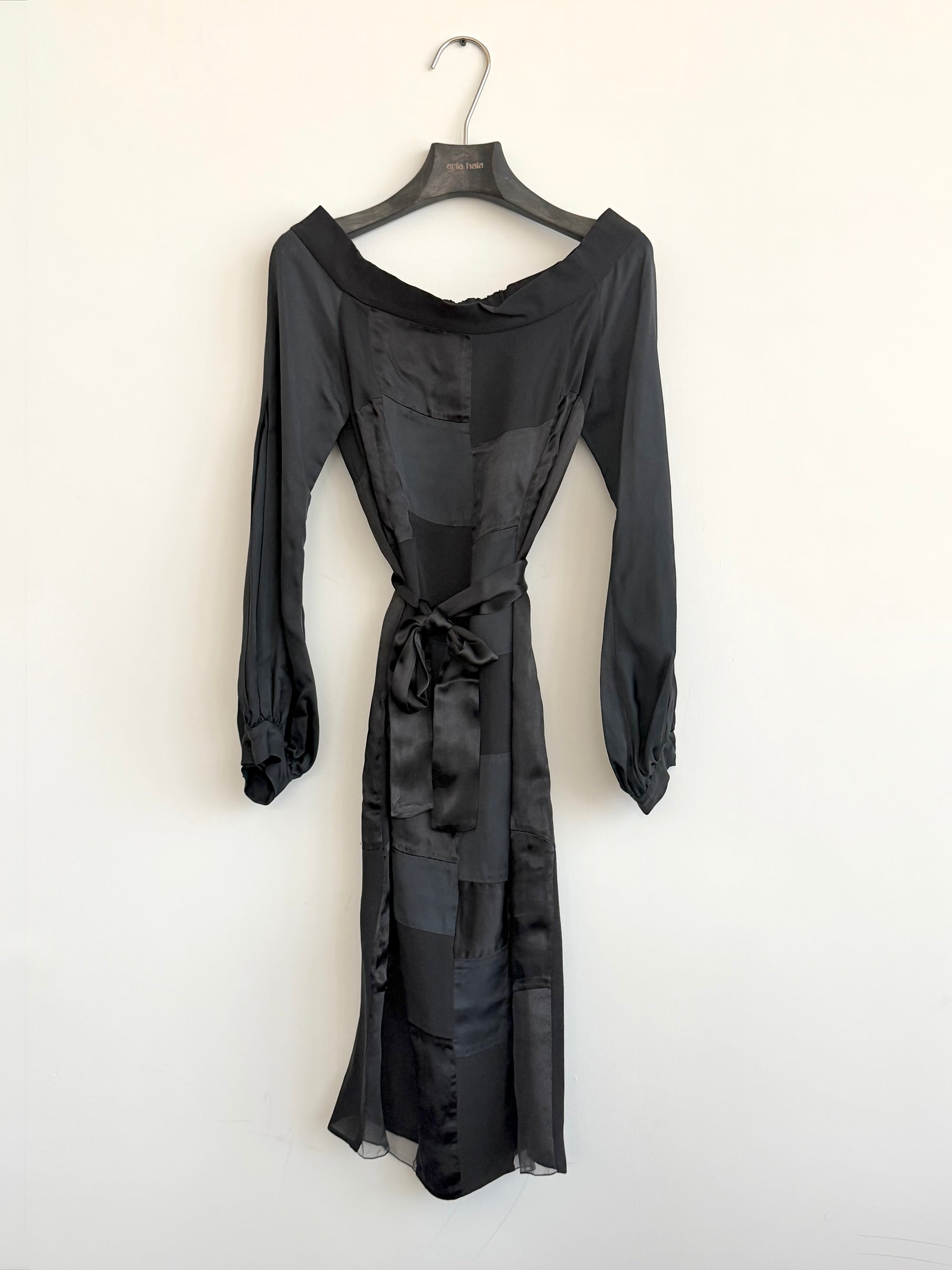 PRADA S/S 2008 SILK PATCHWORK DRESS