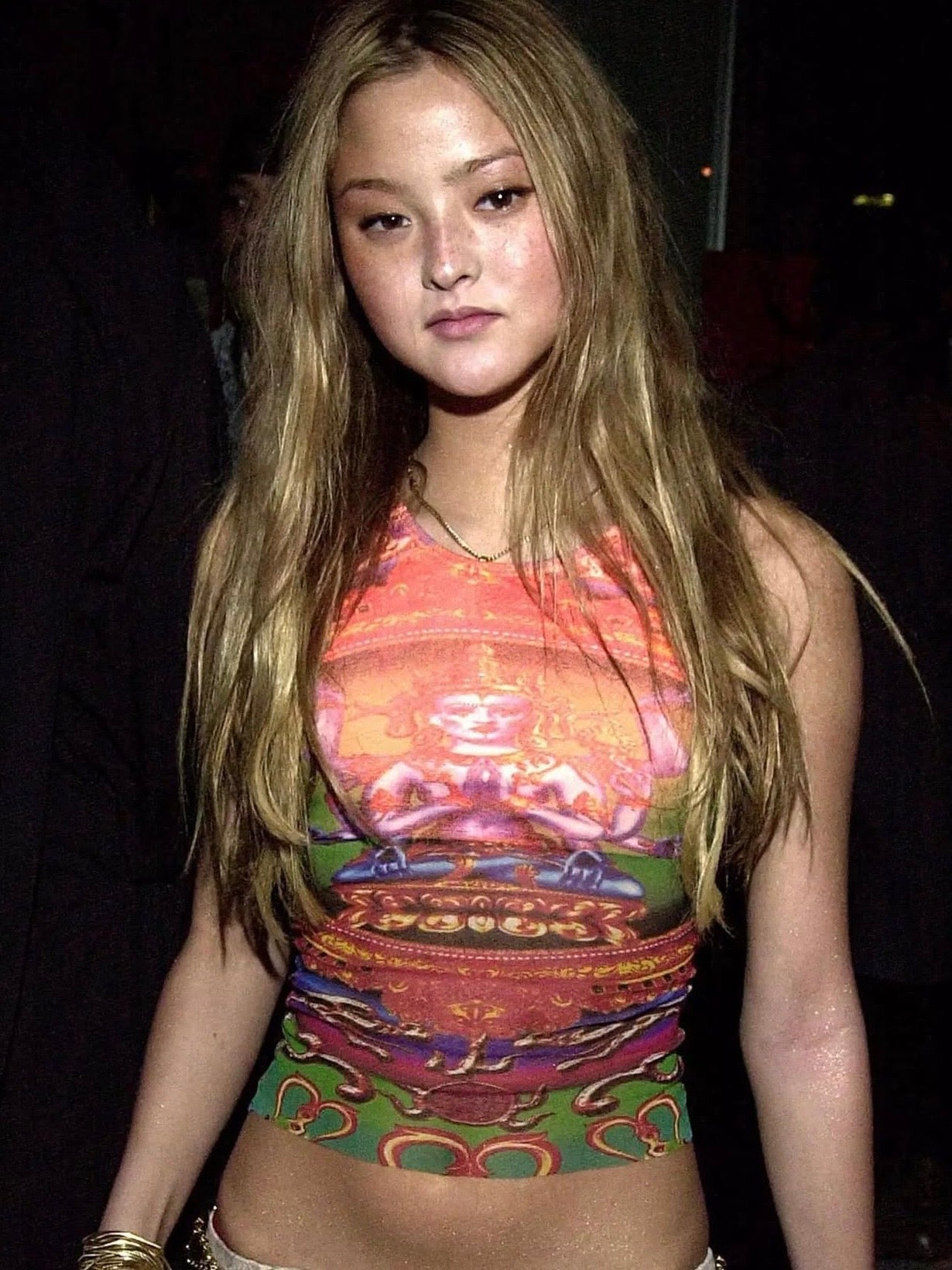 JEAN PAUL GAULTIER S/S 1997 SHIVA MESH TOP