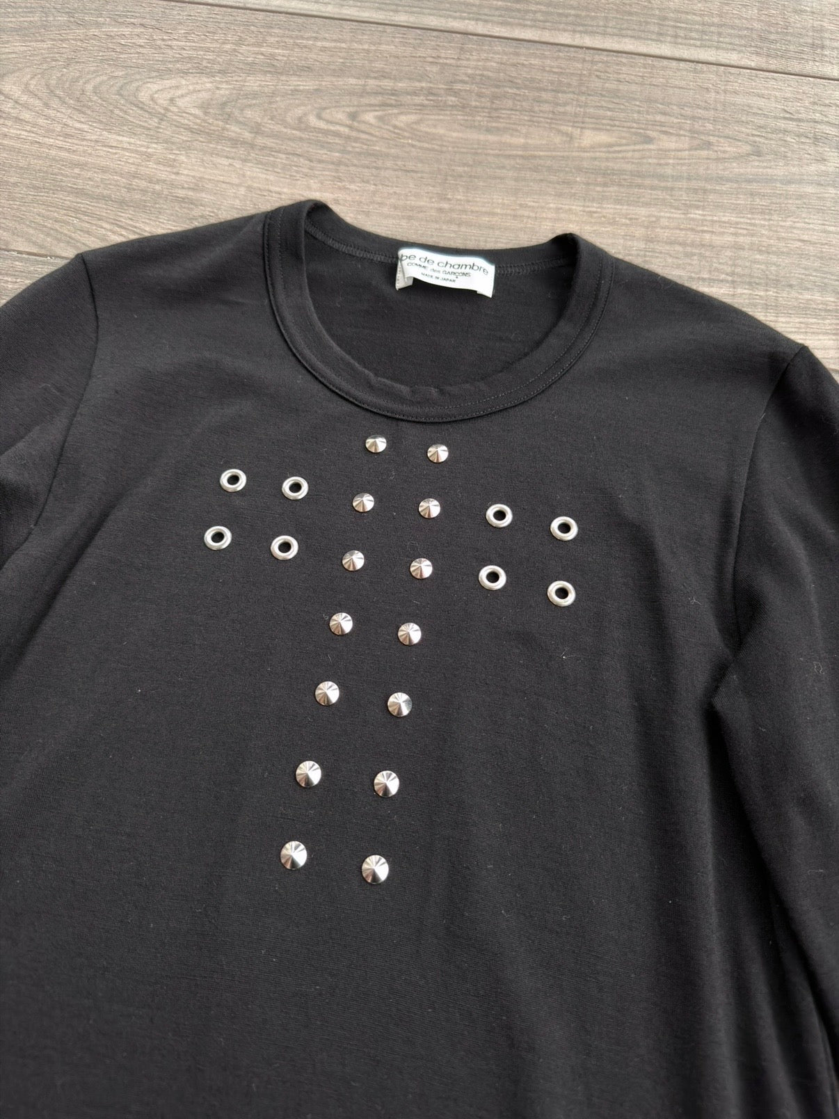 COMME DES GARCONS F/W 2000 CROSS STUD TOP