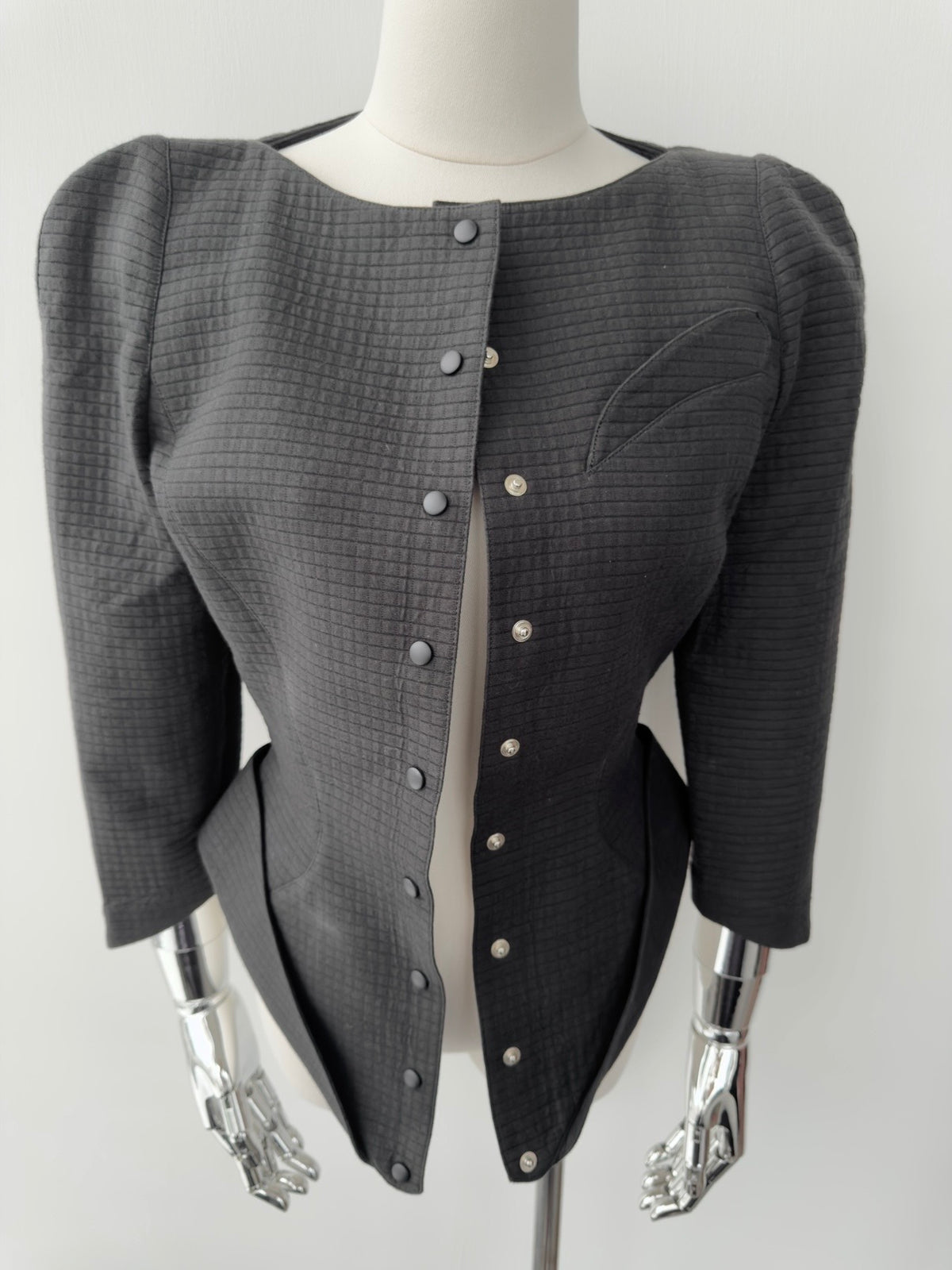 THIERRY MUGLER F/W 1988 SCULPTURAL BLAZER