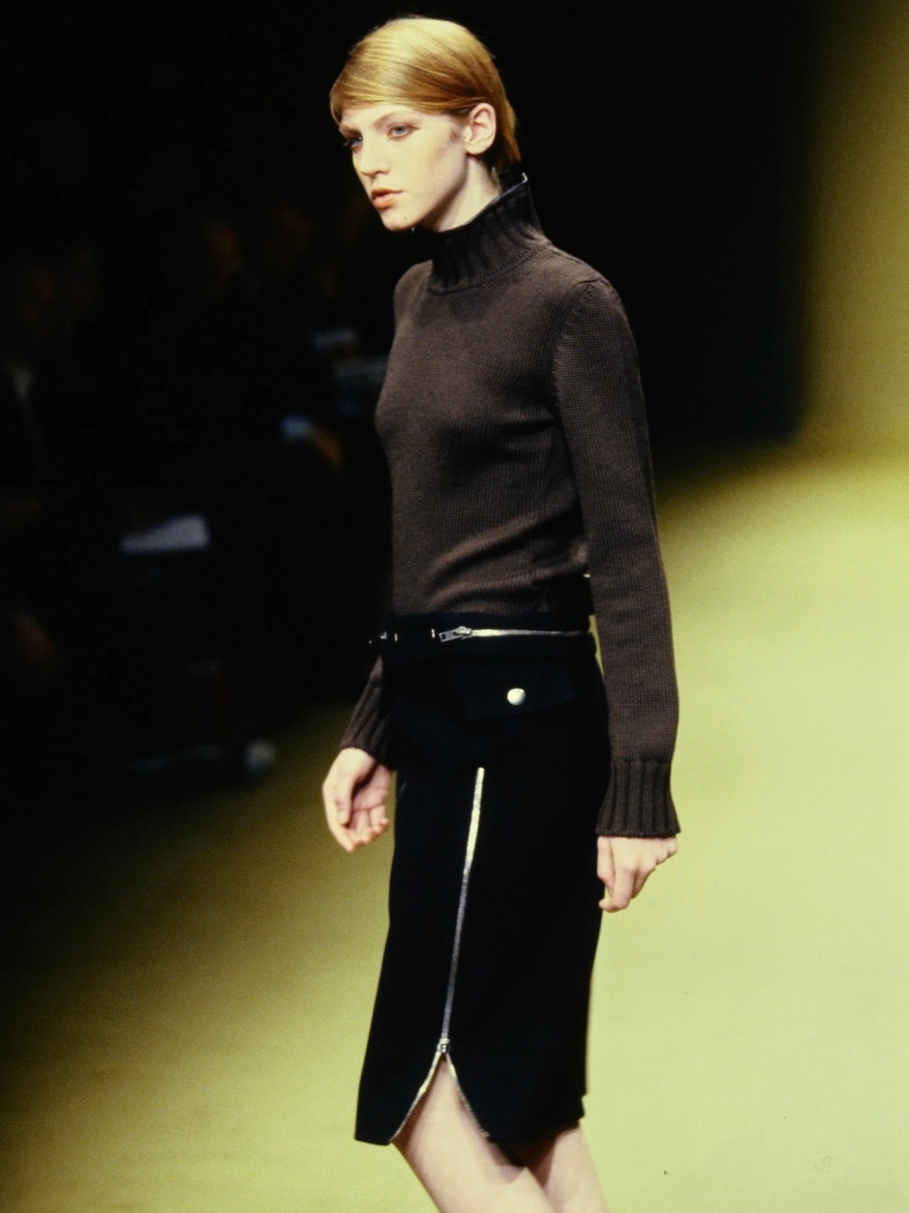 MIU MIU F/W 1999 ZIPPER SKIRT