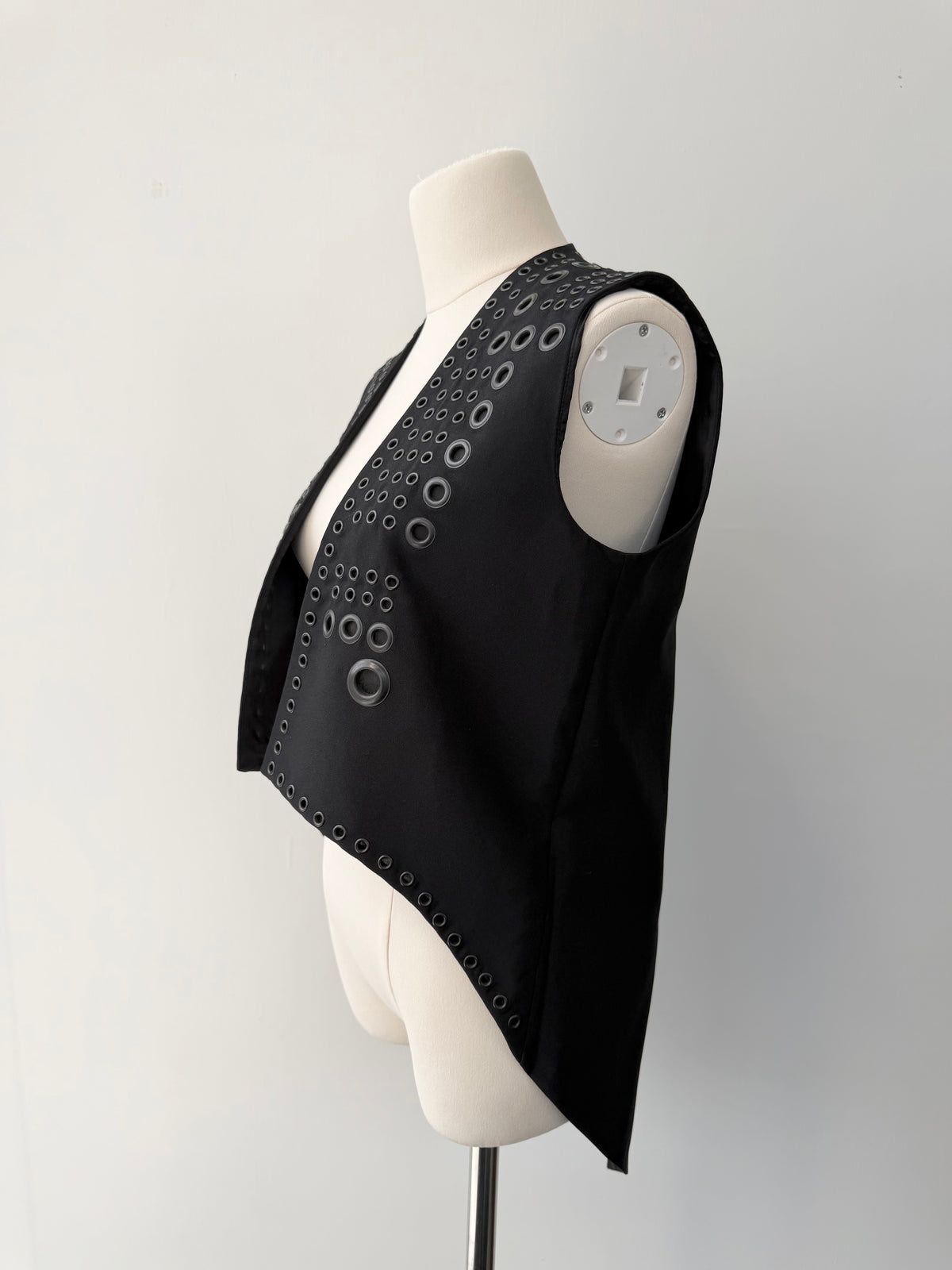 GIVENCHY S/S 2011 METAL EYELET TAILCOAT VEST