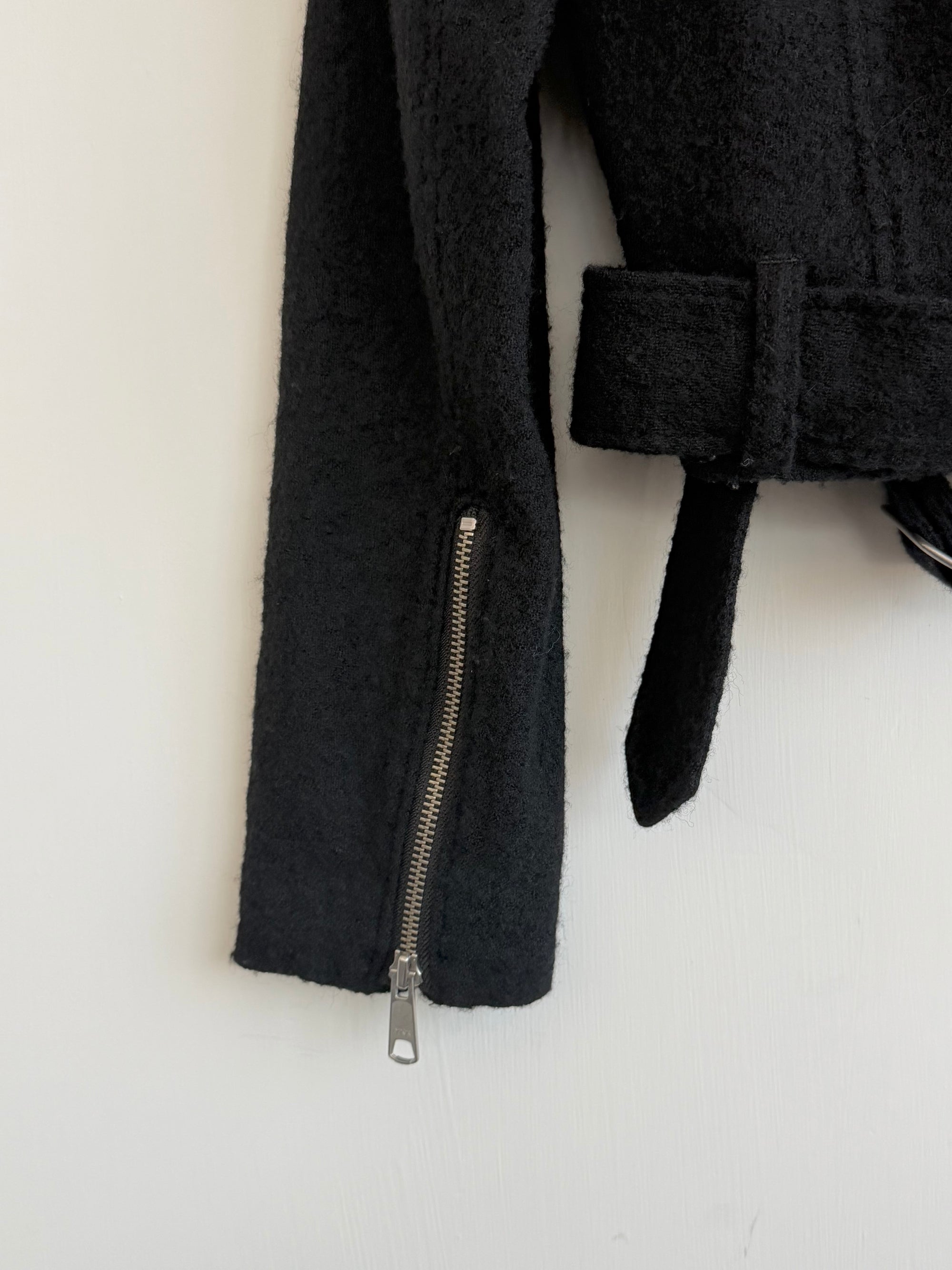JEAN PAUL GAULTIER 00s WOOL BIKER JACKET