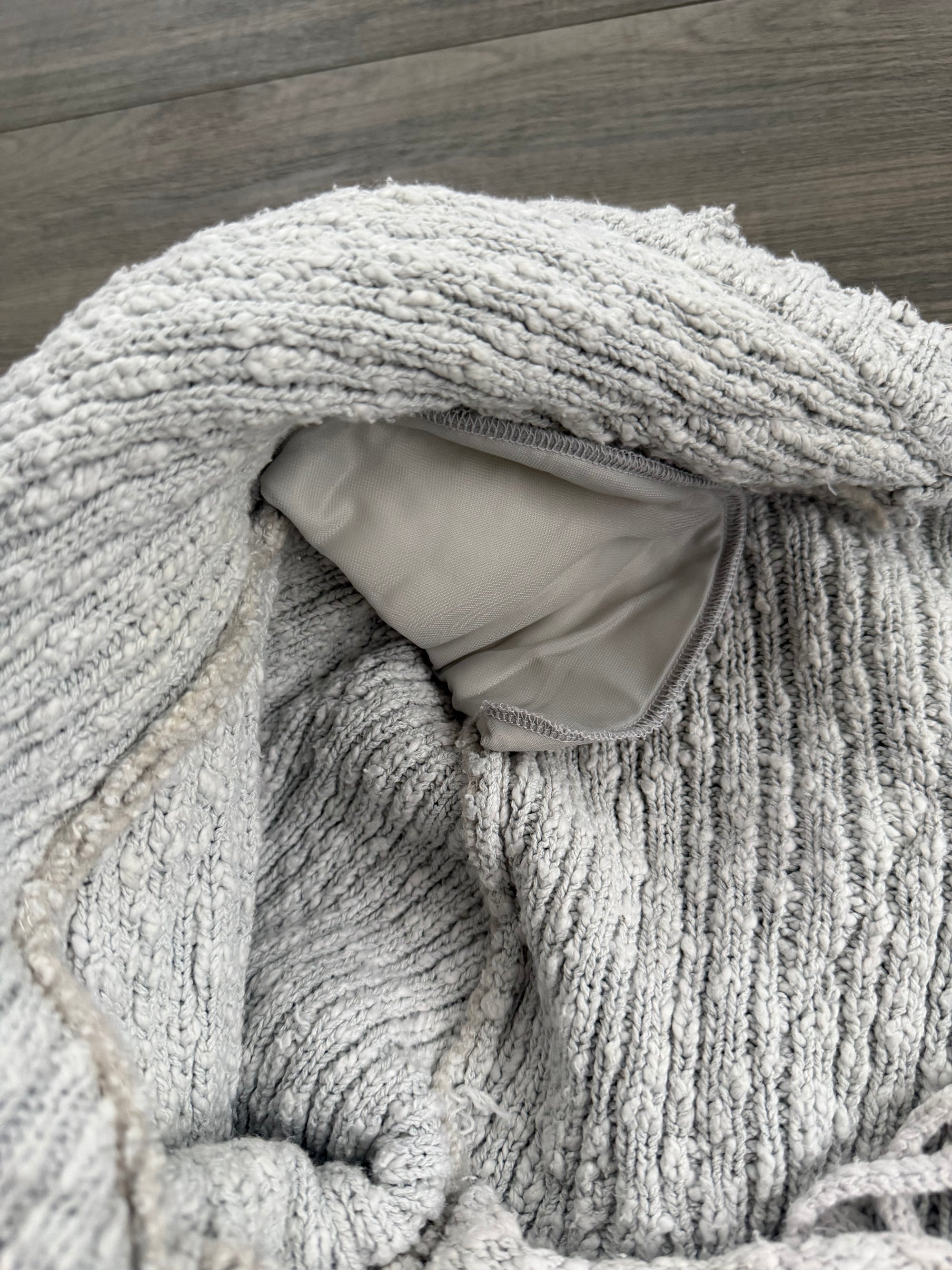 ISSEY MIYAKE 70s FRINGED KNIT CARDIGAN & TOP