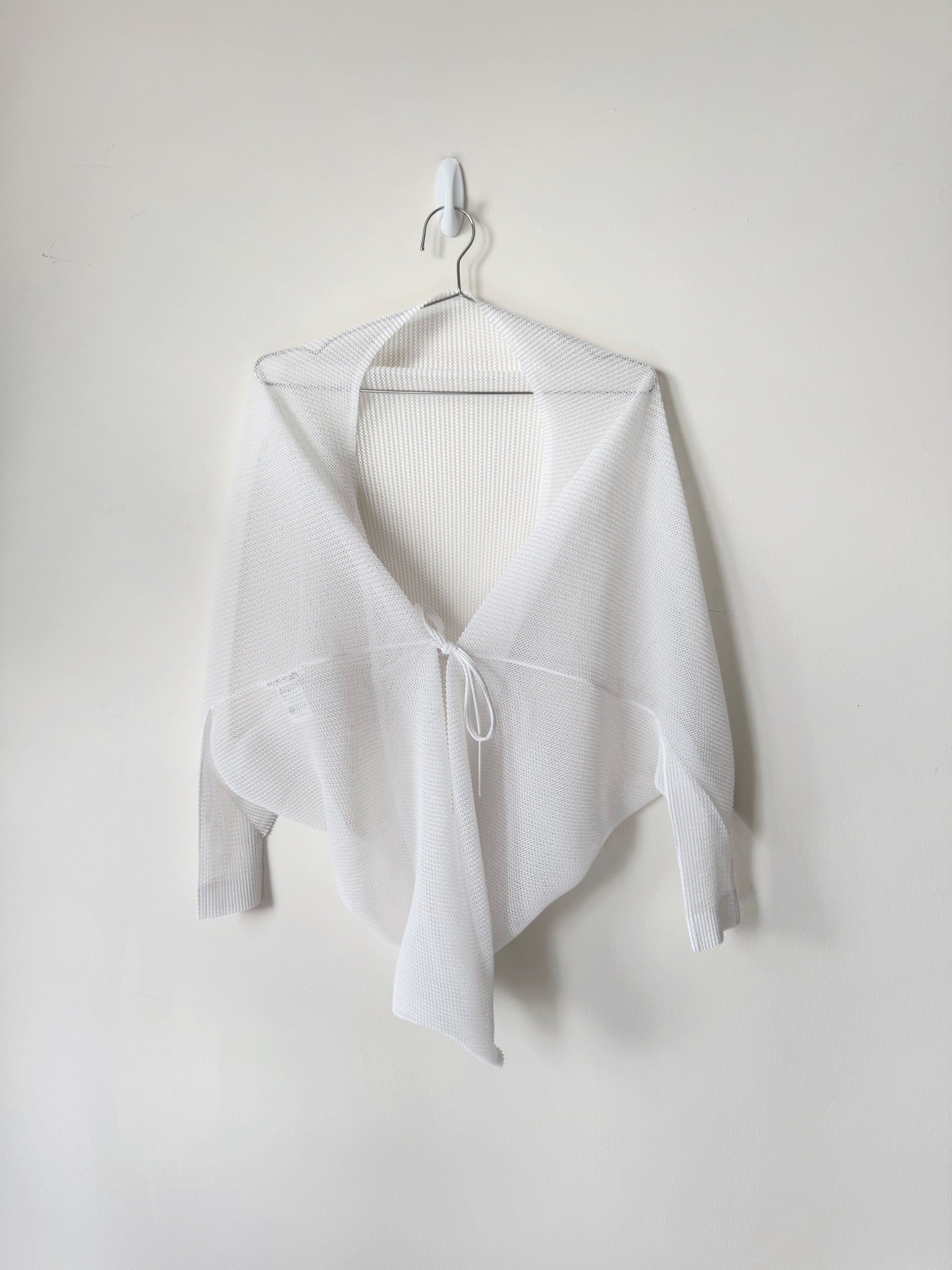 PLEATS PLEASE S/S 2005 MESH BOLERO