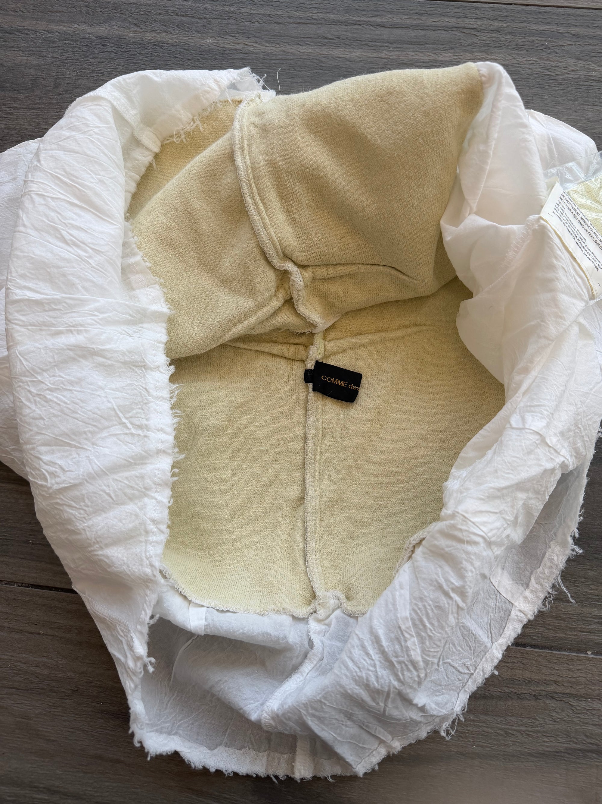 COMME DES GARCONS S/S 2002 FAUX FUR TOP