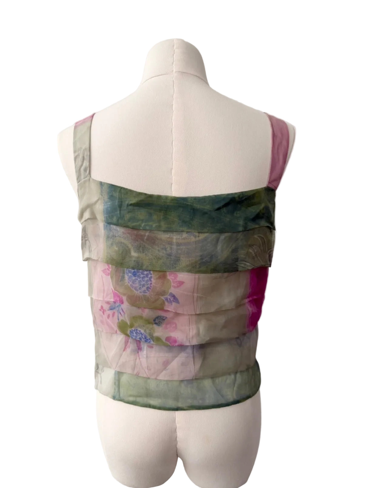 GIORGIO ARMANI 90s SILK FLORAL TOP