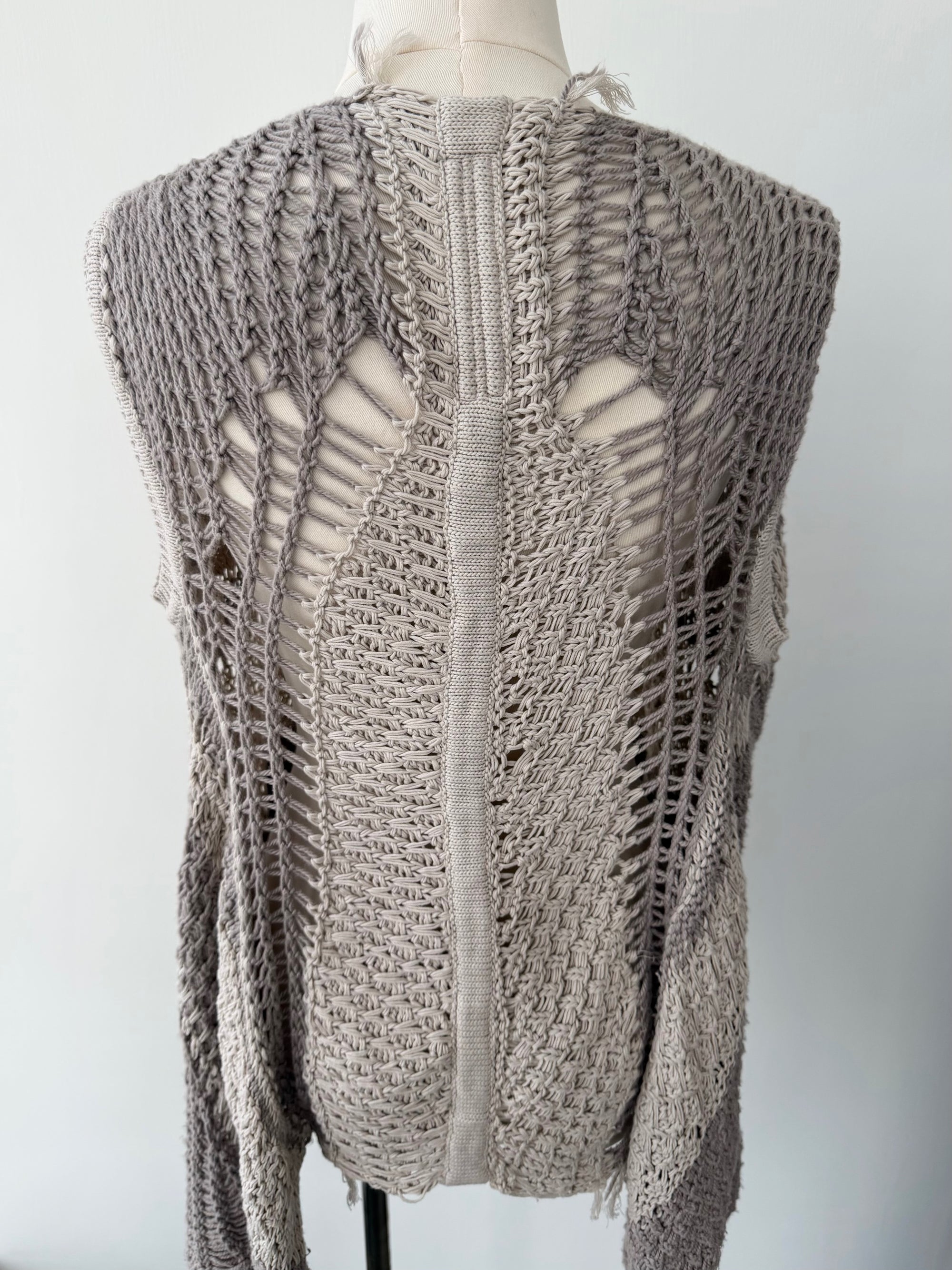 RICK OWENS S/S 2013 PSYCHO KNIT VEST