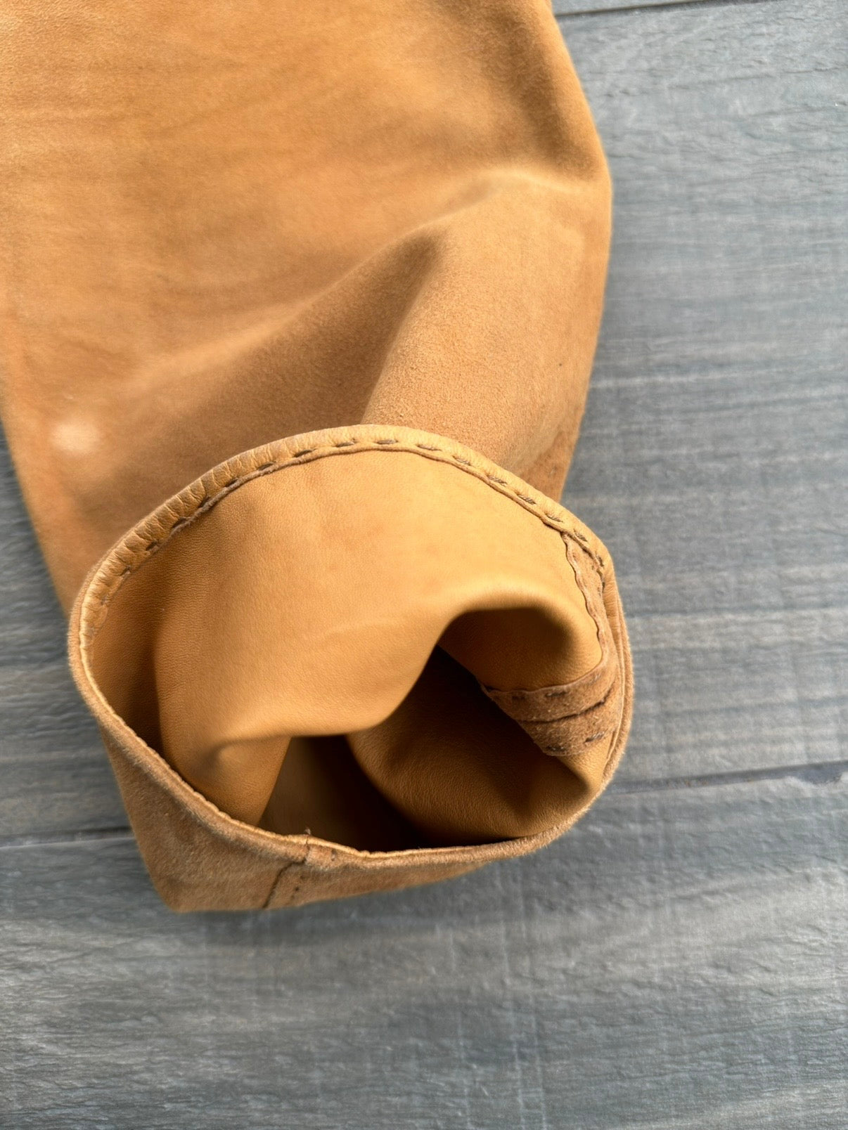 HERMES BY JEAN PAUL GAULTIER S/S 2006 SUEDE LAMBSKIN PANTS