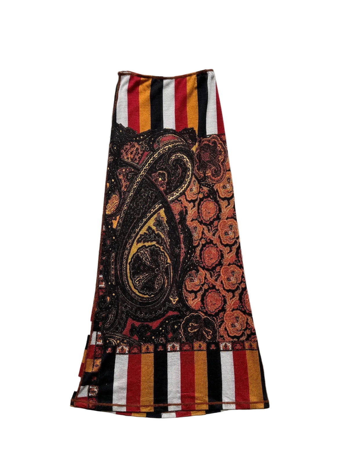 JEAN PAUL GAULTIER 90s MANDALA KNIT SKIRT