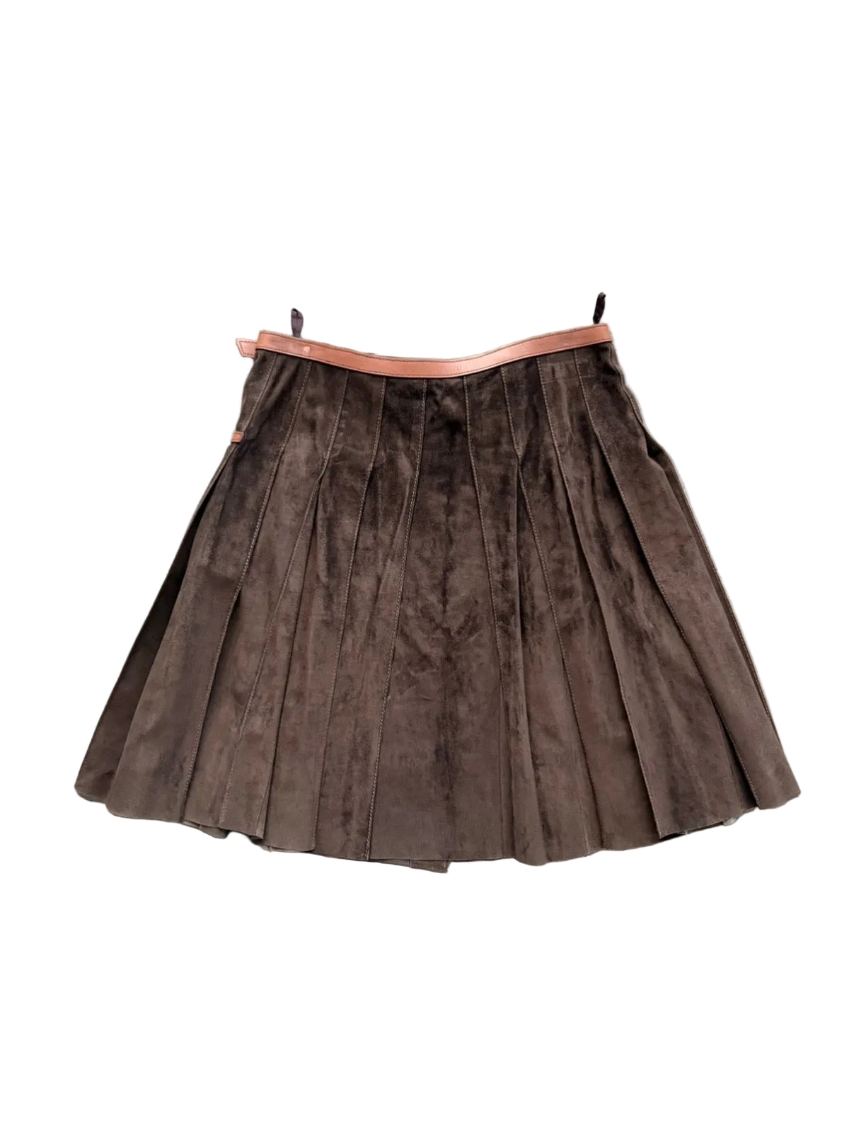 PRADA F/W 1999 SUEDE LEATHER SKIRT