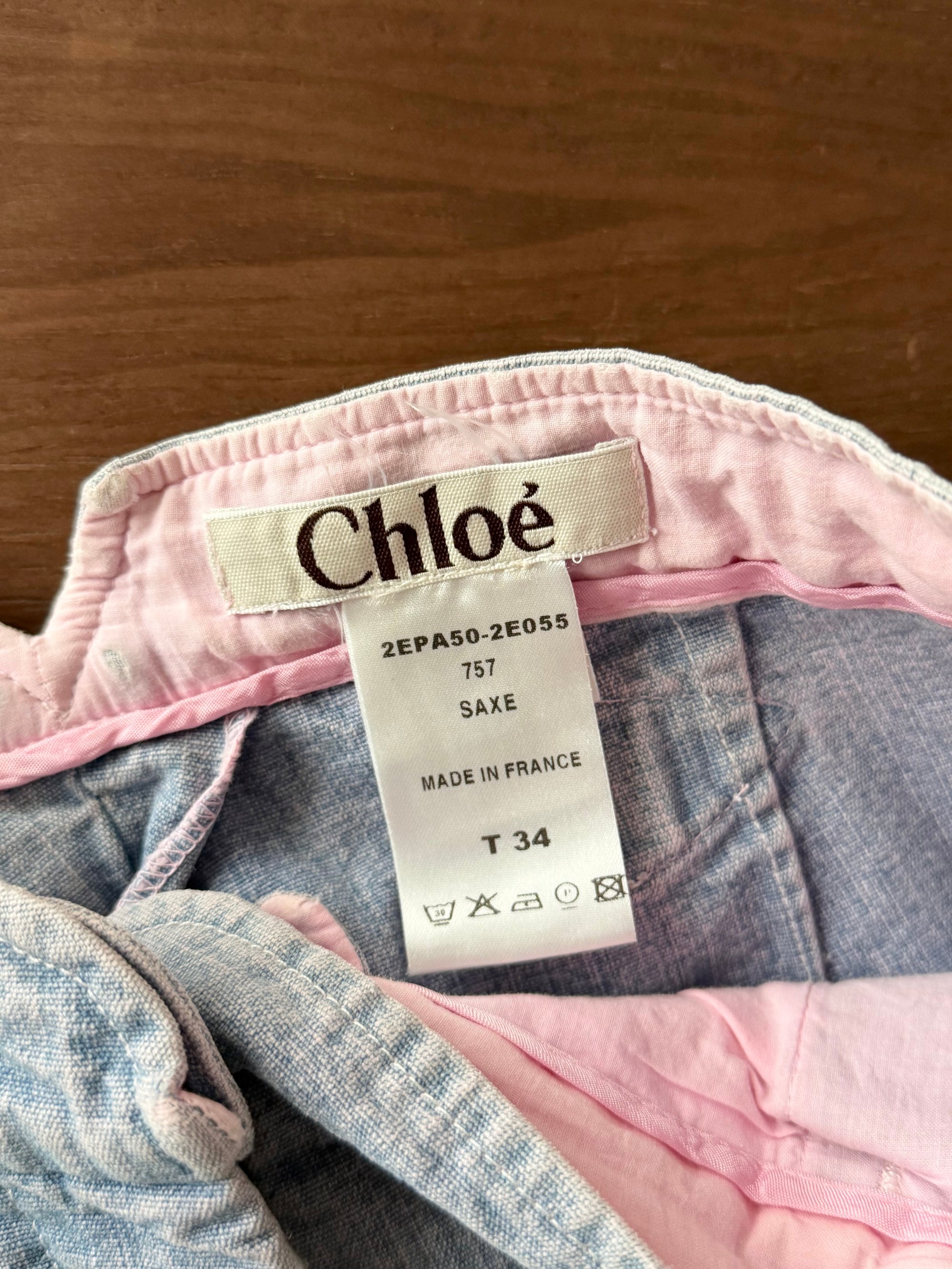 CHLOE BY PHOEBE PHILO S/S 2004 EQUESTRIAN PANTS