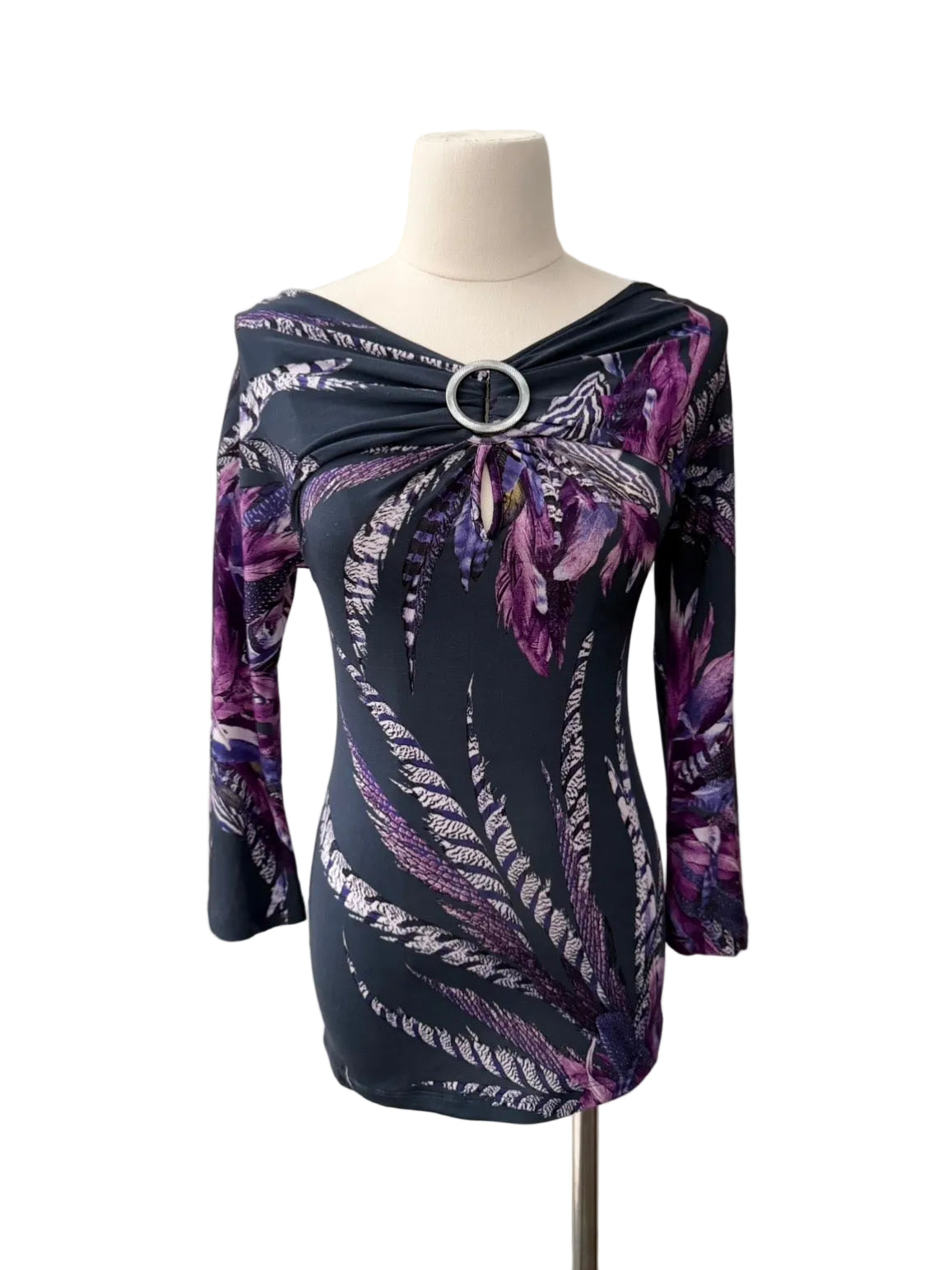 JUST CAVALLI 00s BOTANICAL TOP
