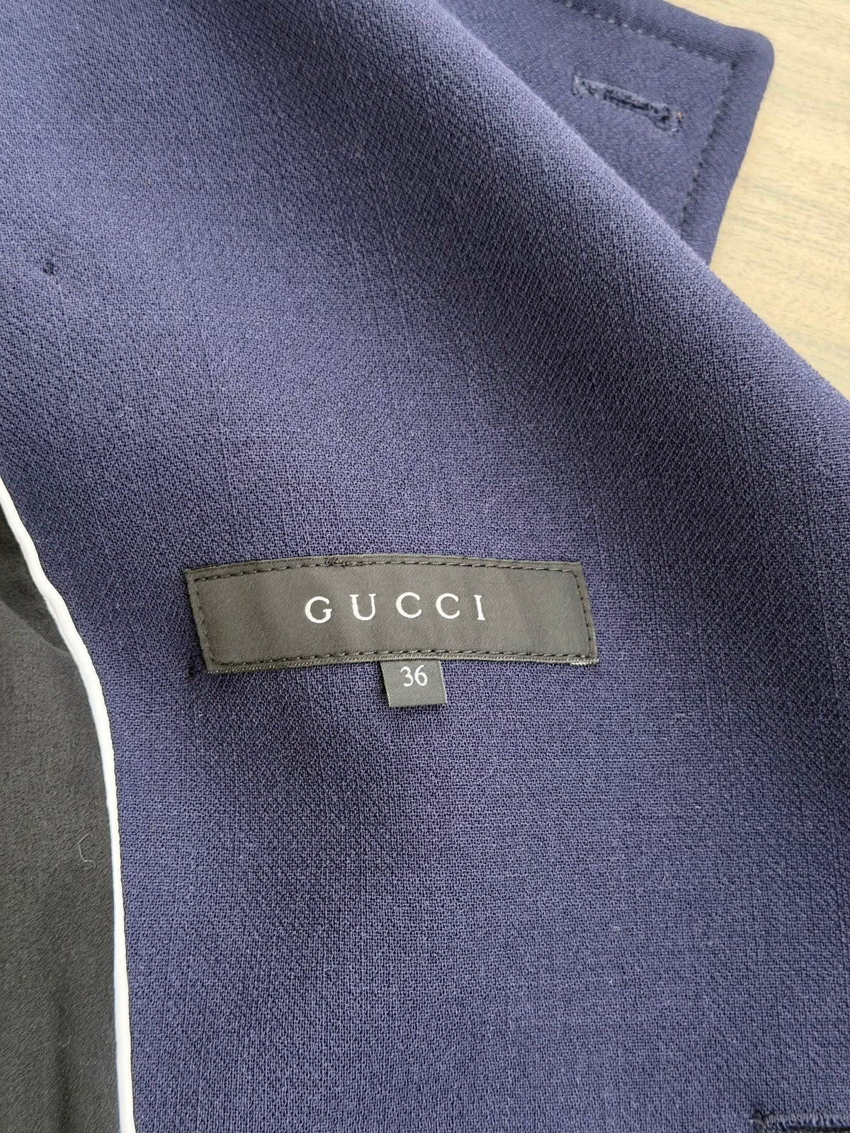 GUCCI F/W 2014 CROPPED BUTTON JACKET