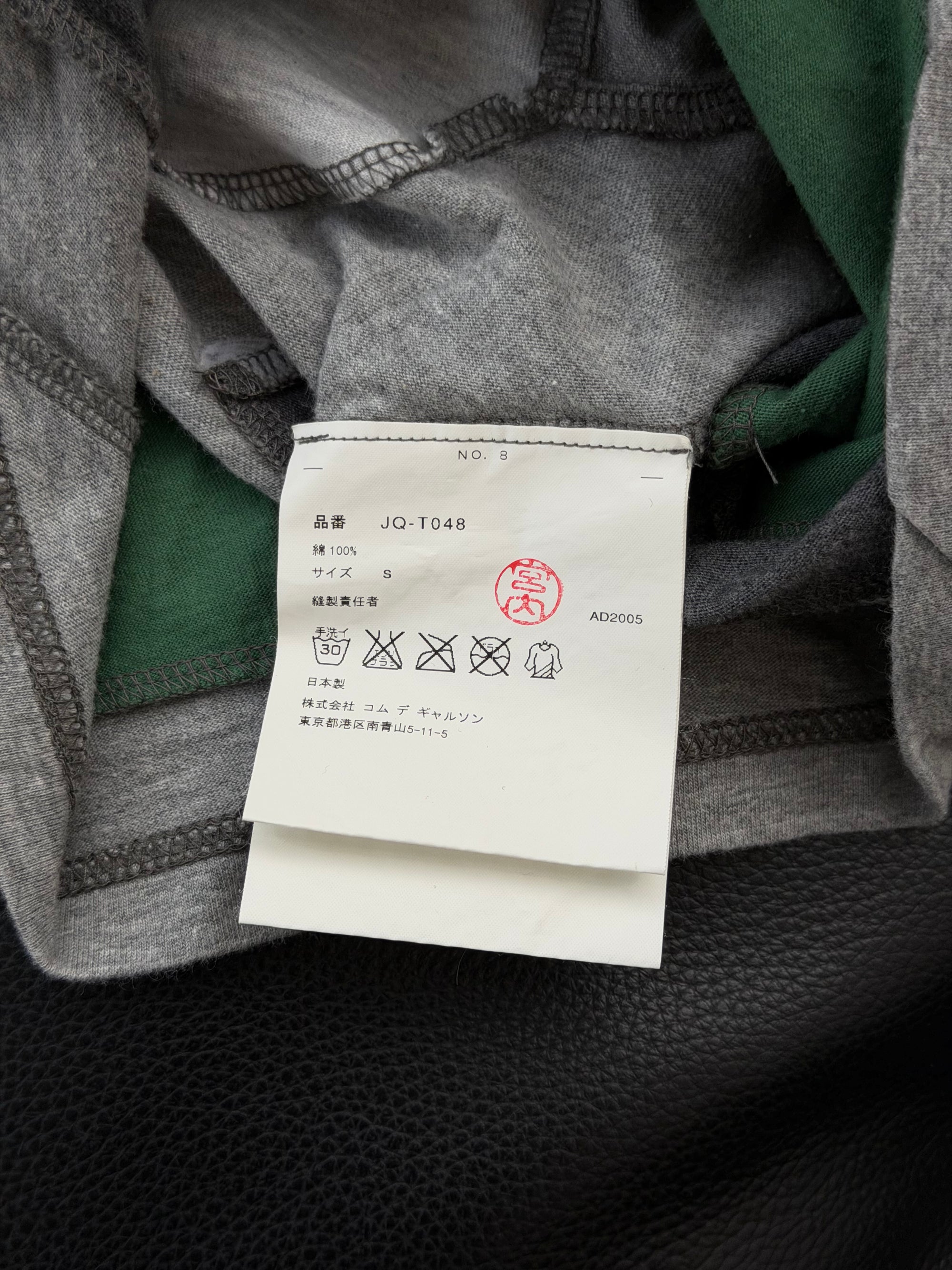 JUNYA WATANABE S/S 2006 PATCHWORK DOCKING TOP